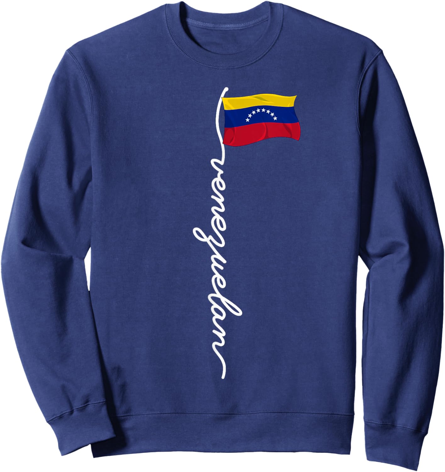 Venezuela Signature Venezuelan Sweatshirt - Sweatshirt | Navy