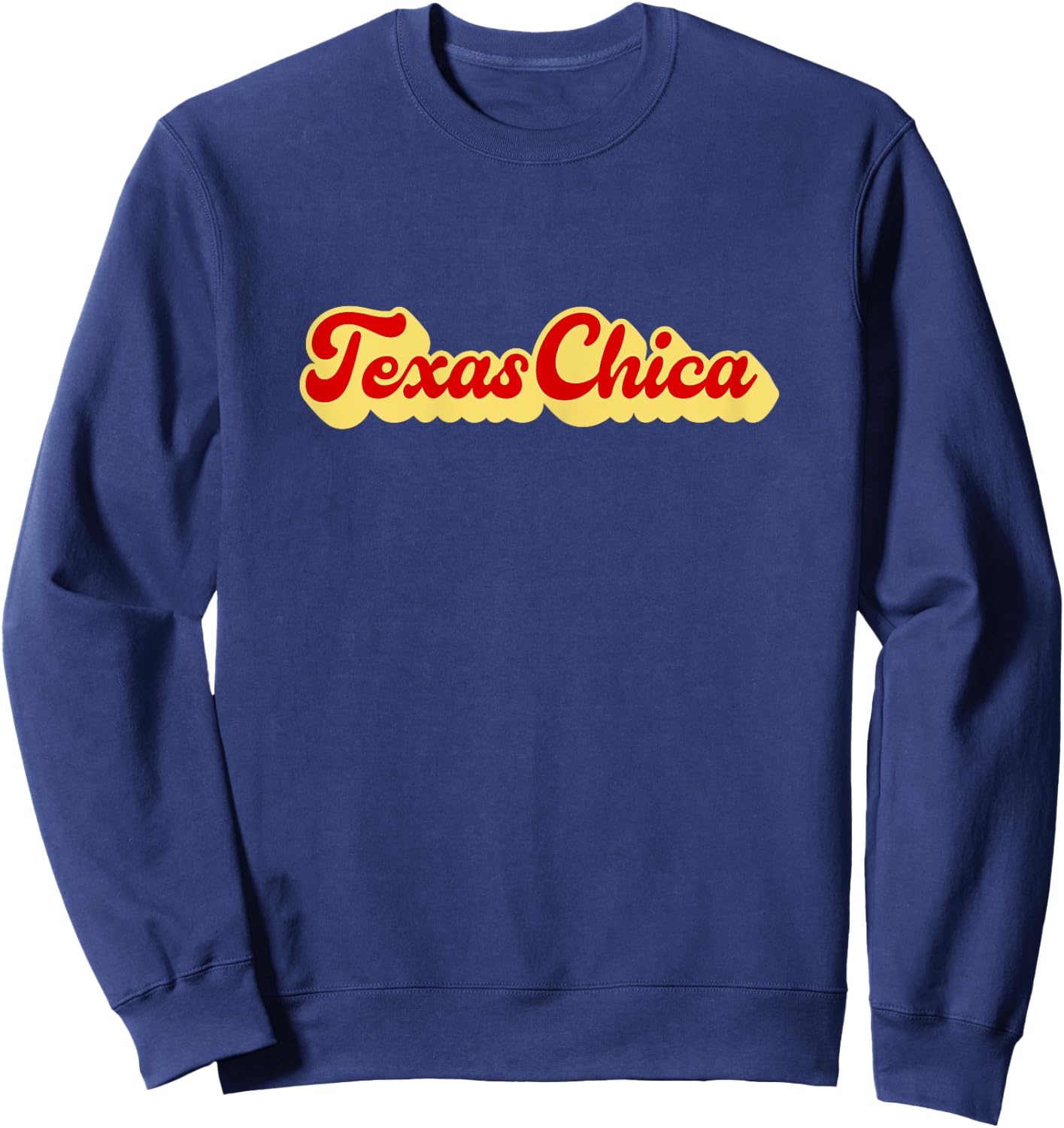 Texas Chica Texan Texas Chica Sweatshirt - Sweatshirt | Navy