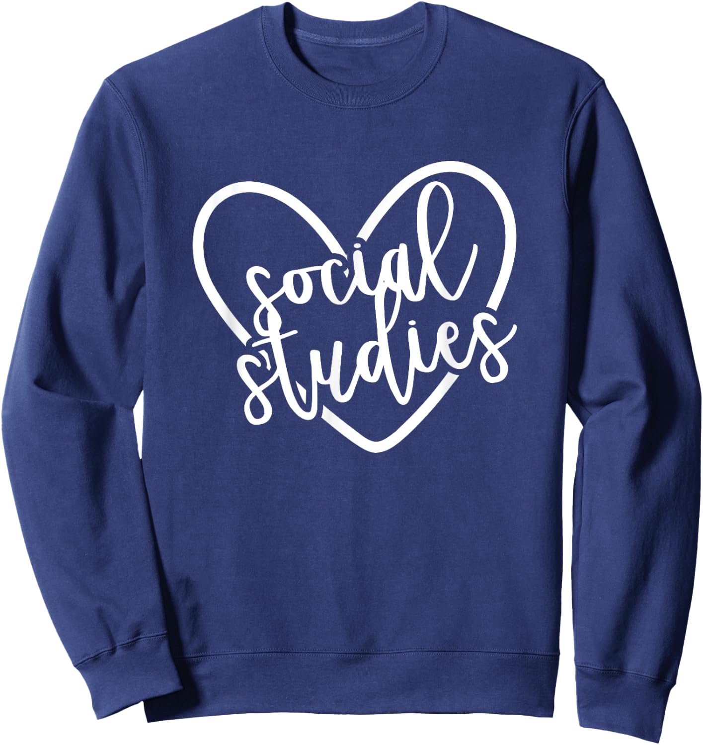 Social Studies Back to School Matching Group History Sweatshirt - Sweatshirt | Navy