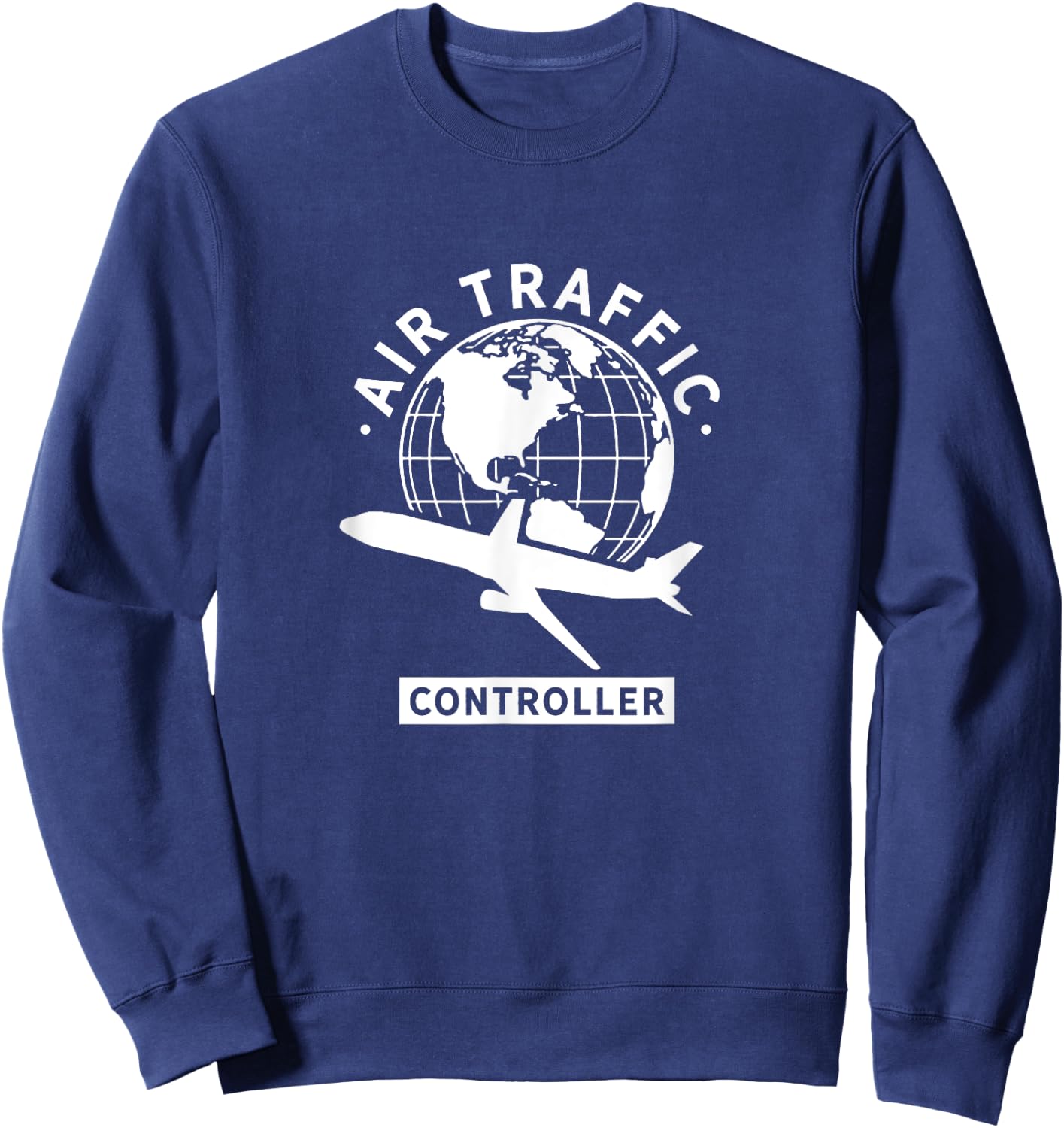 Air traffic controller Control Flight Services ATC Sweatshirt - Sweatshirt | Navy