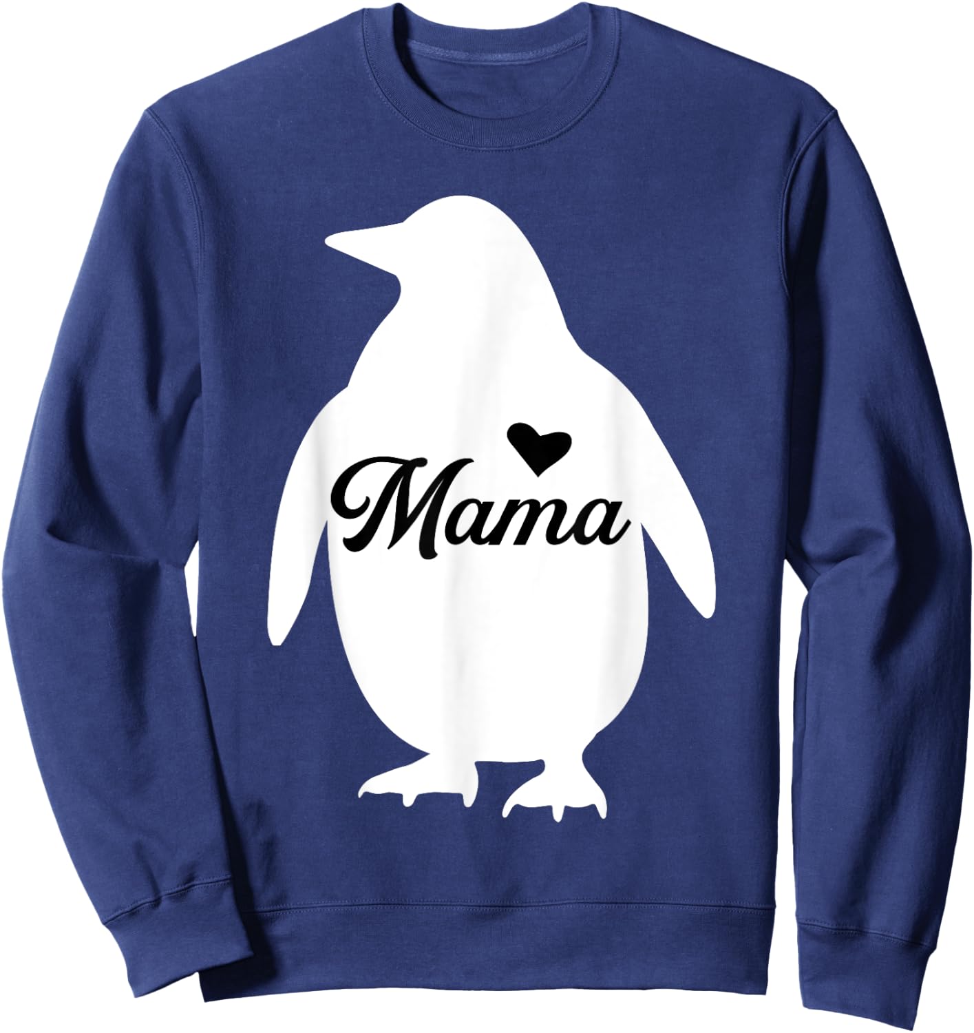 Mama Penguin Sweatshirt - Sweatshirt | Navy