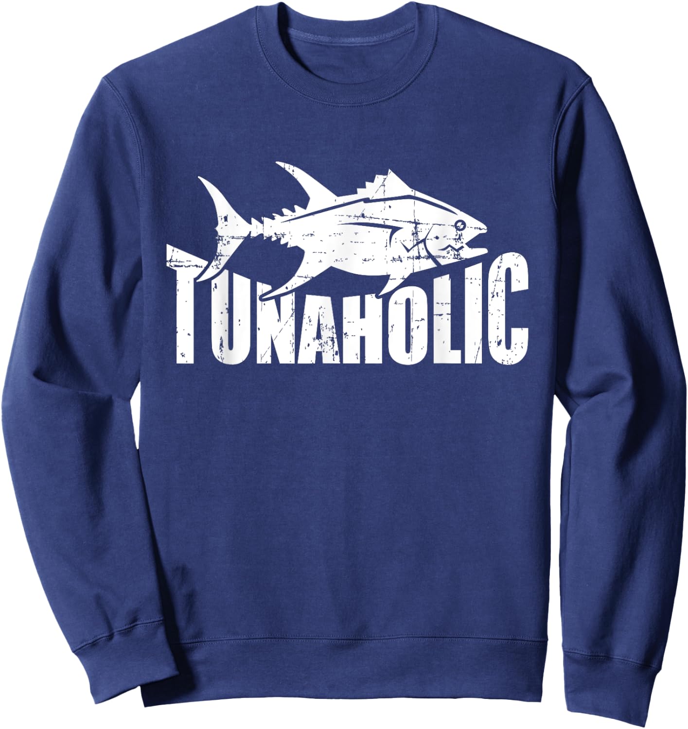 Fishing tunaholic Sweatshirt - Sweatshirt | Navy