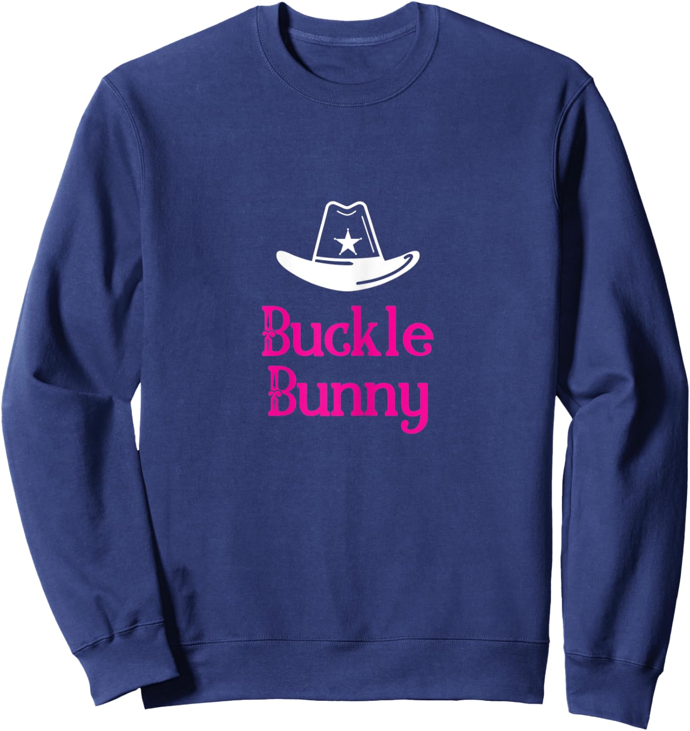 Buckle Bunny Rodeo Sweatshirt - Sweatshirt | Navy