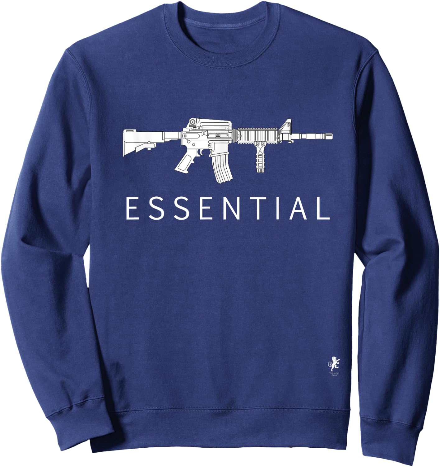 Essential AR-15 Assualt Rifle Sweatshirt - Sweatshirt | Navy