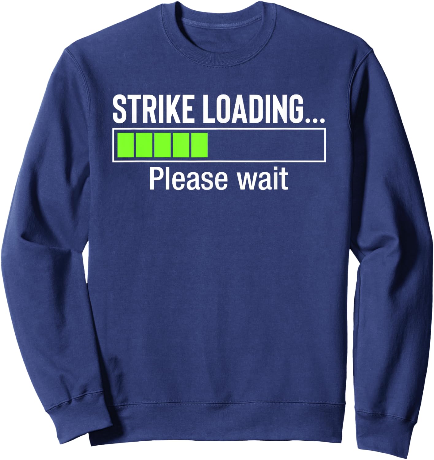 Strike Loading Funny Bowling Sweatshirt - Sweatshirt | Navy