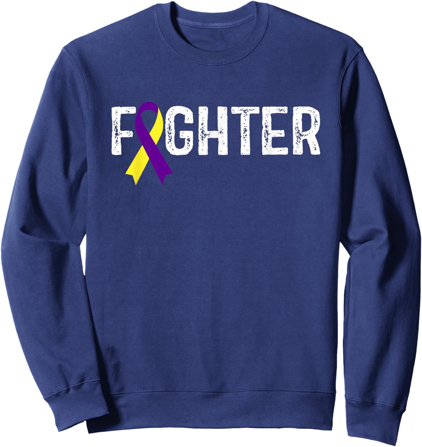 Fighter Sotos Syndrome Awareness Sweatshirt - Sweatshirt | Navy