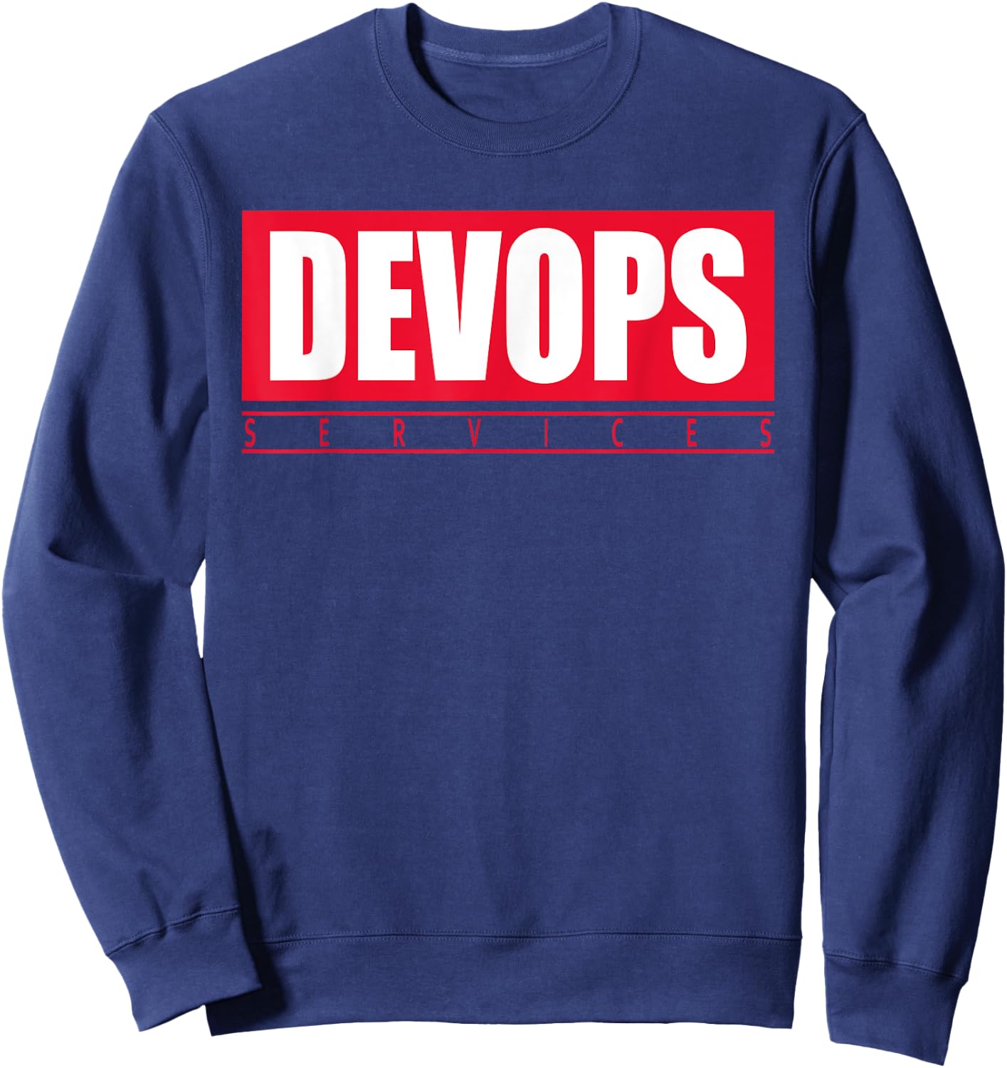 Devops marvelous logo Sweatshirt - Sweatshirt | Navy