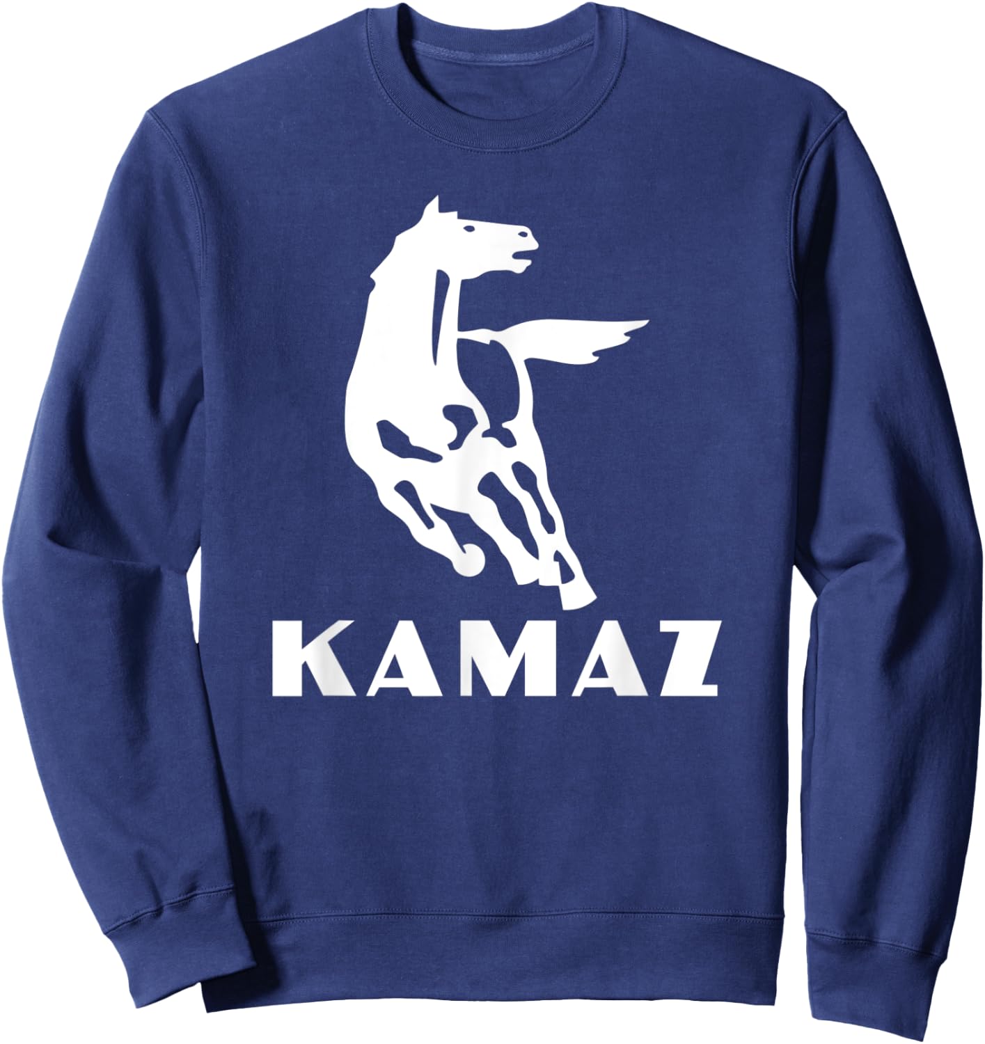 Russian truck Kamaz USSR Sweatshirt - Sweatshirt | Navy