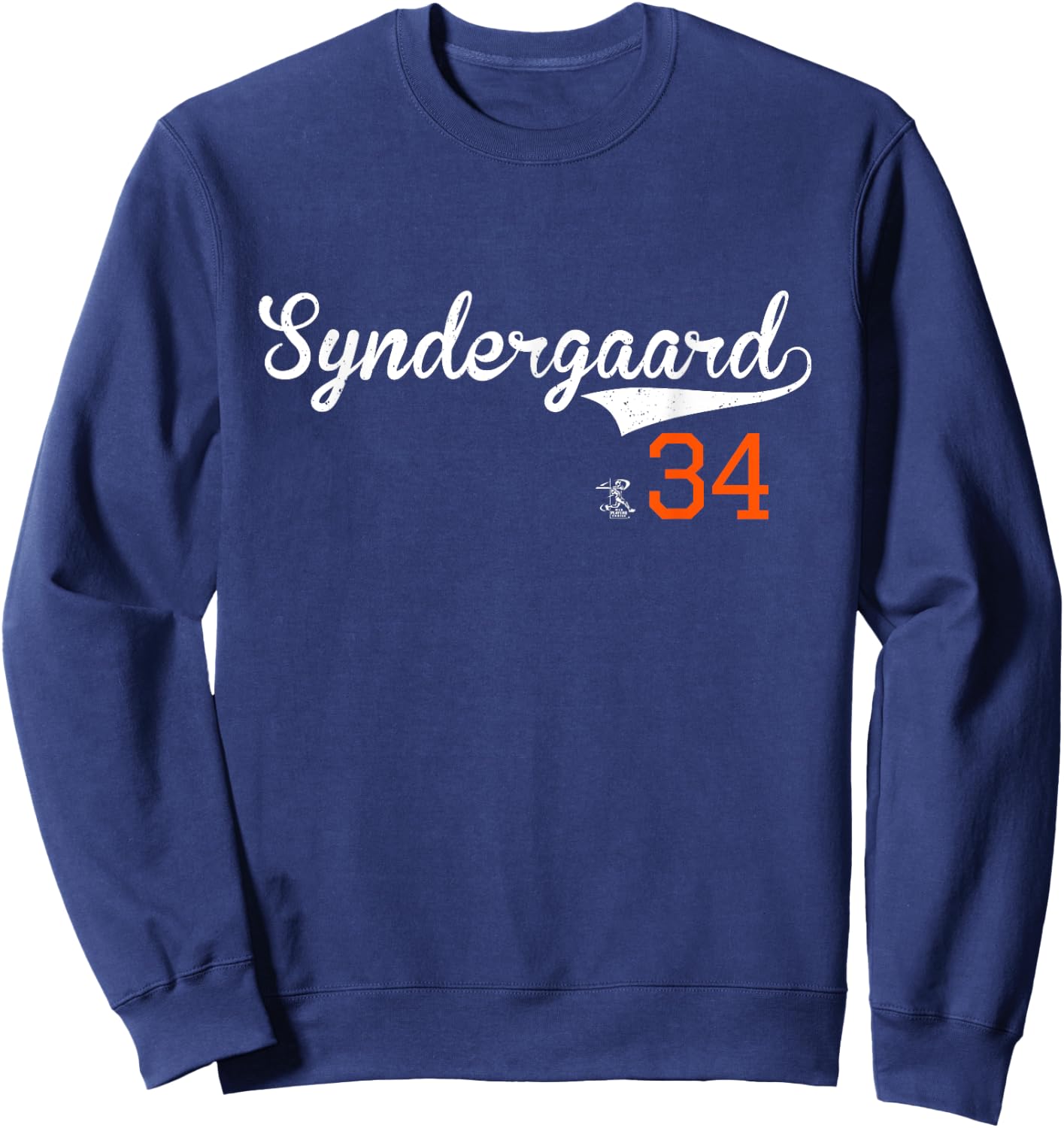 Noah Syndergaard Vintage Gameday Sweatshirt - Sweatshirt | Navy