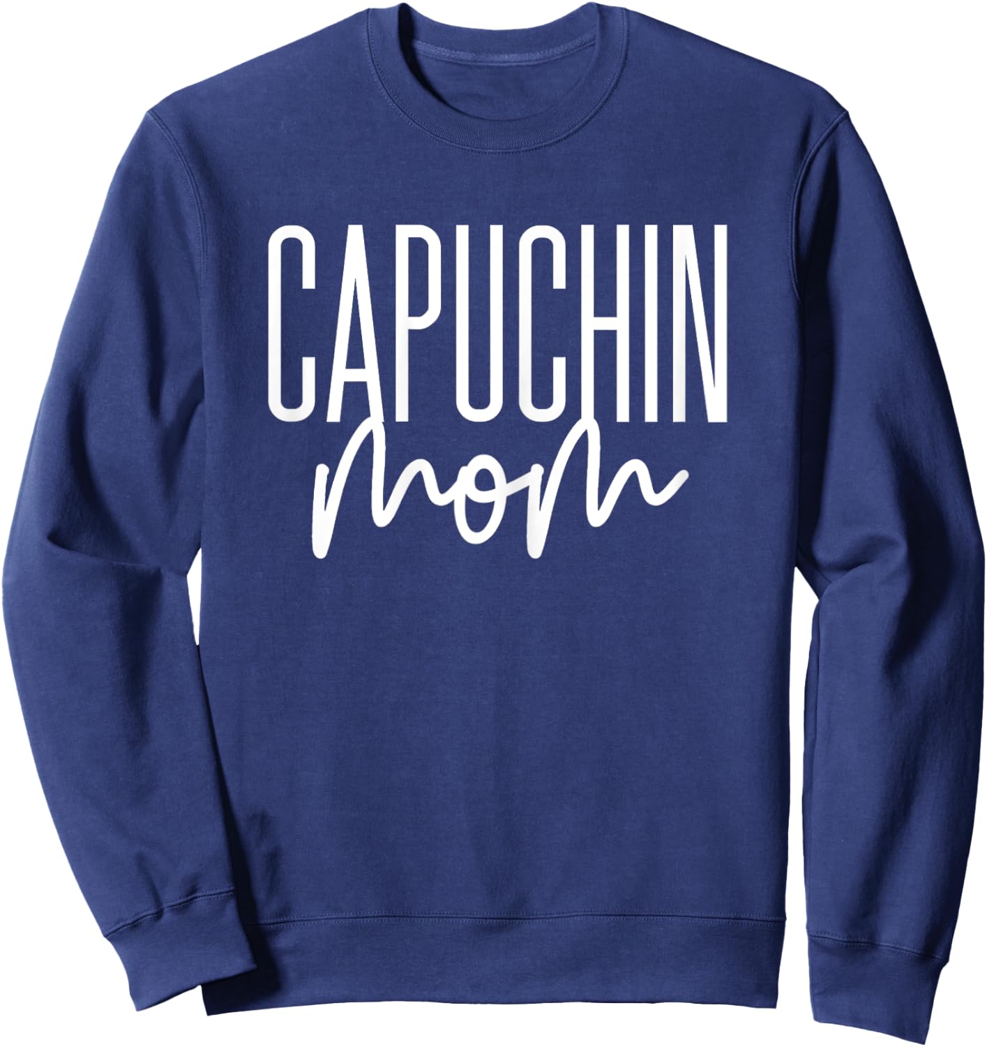 Capuchin Mom Sweatshirt - Sweatshirt | Navy