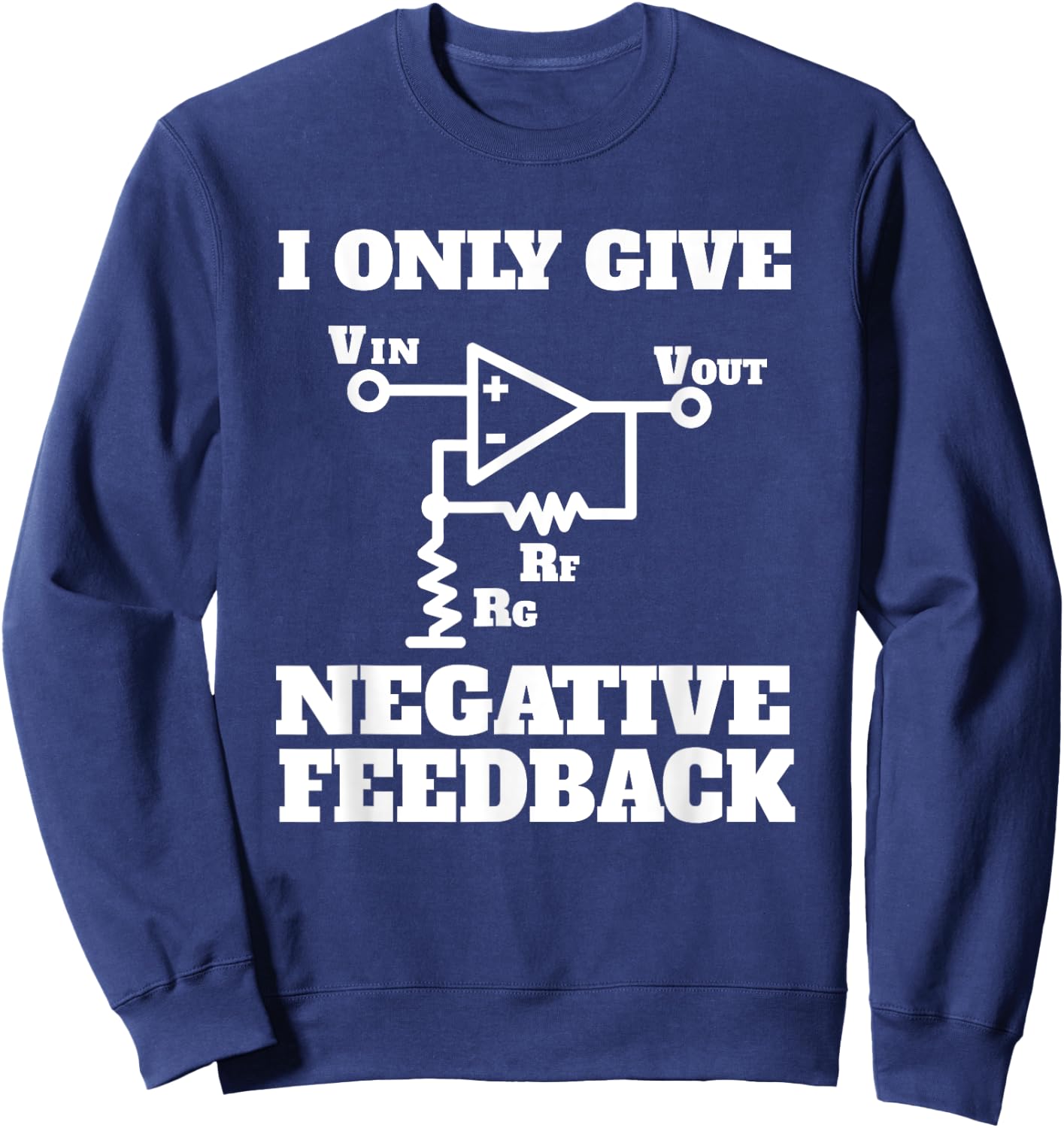 Funny Saying Physics Electrical Engineering Engineer Sweatshirt - Sweatshirt | Navy