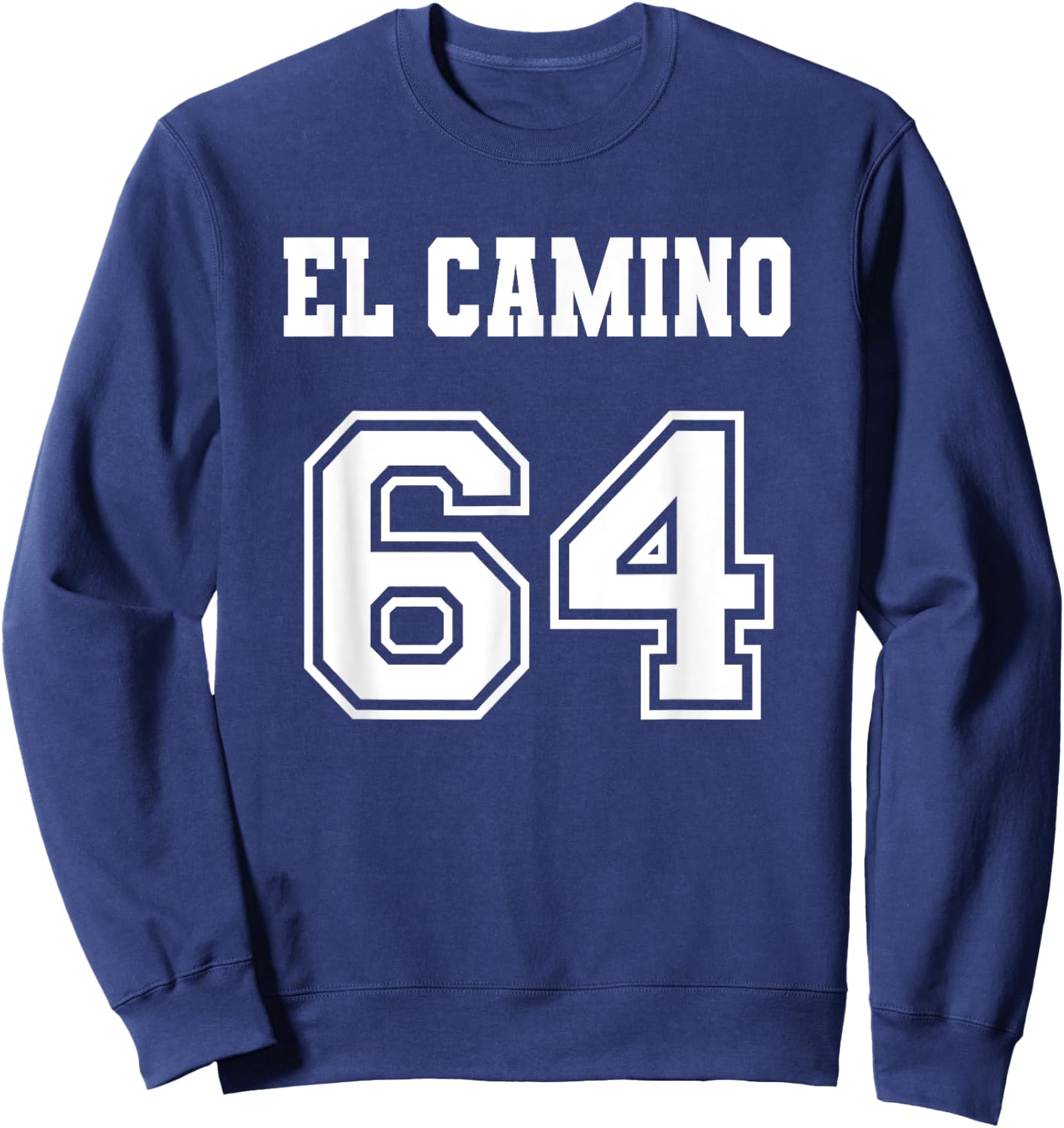 Jersey Style El Camino 64 1964 Sweatshirt - Sweatshirt | Navy
