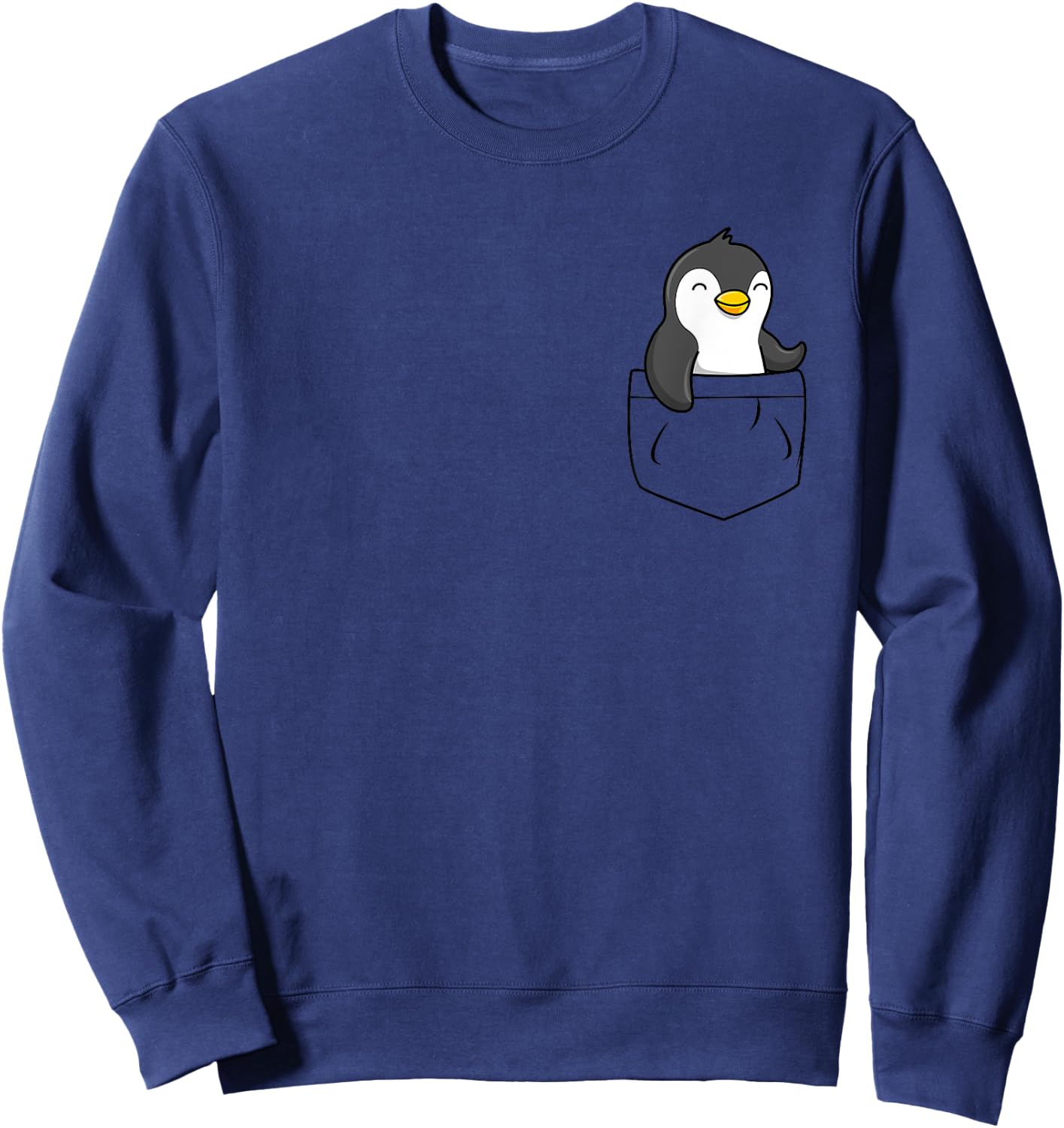 Penguin pocket - penguin Sweatshirt - Sweatshirt | Navy