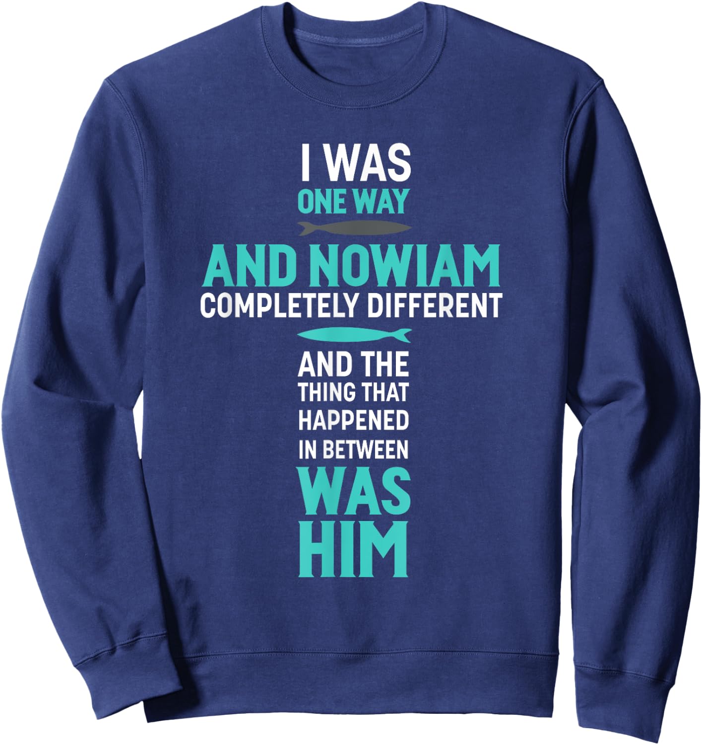 Funny Quotes Women's Black Small Short Sleeve Lace Embellishment Sweatshirt - Sweatshirt | Navy
