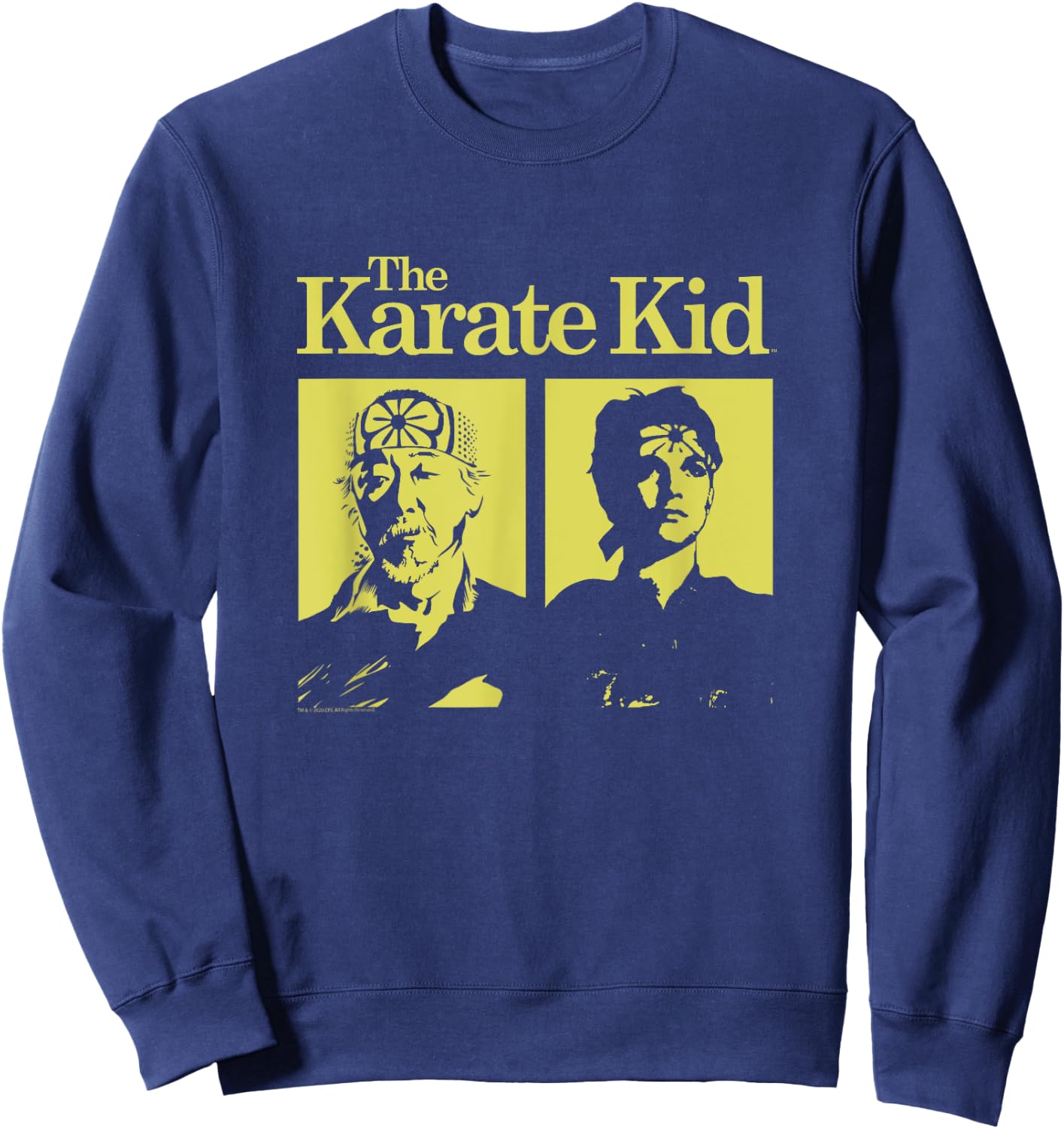 The Karate Kid Sensei and Student Vintage Photo Movie Sweatshirt - Sweatshirt | Navy