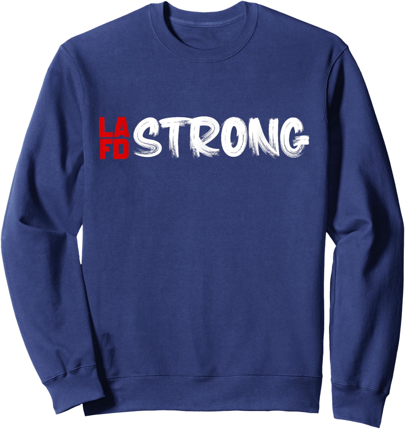 lafd Strong Powerful Sweatshirt - Sweatshirt | Navy
