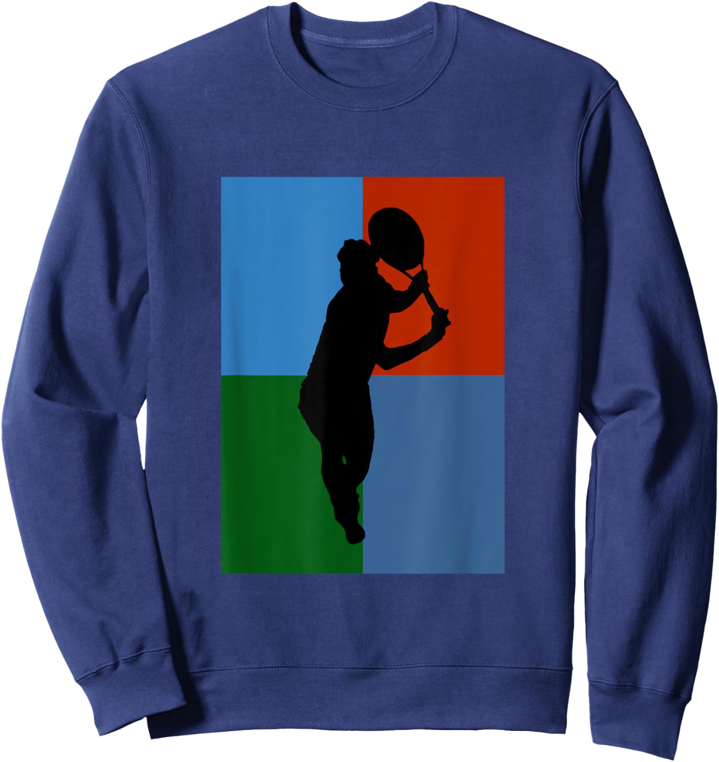 Tennis Grand Slam Courts Backhand Sweatshirt - Sweatshirt | Navy
