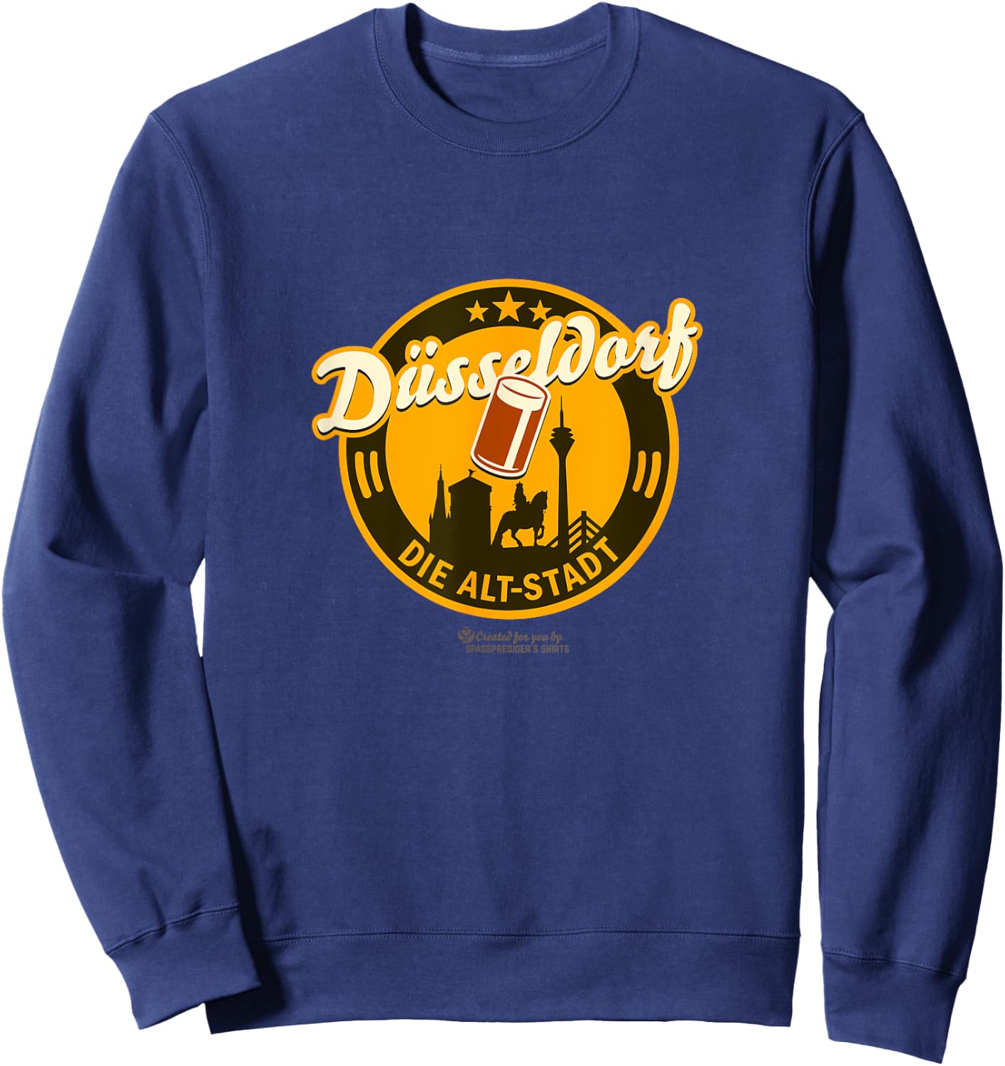 Düsseldorf Die Alt-Stadt & Landmarks Düsseldorf Sweatshirt - Sweatshirt | Navy