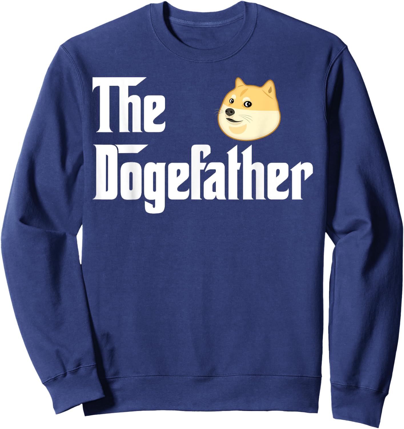 The Dogefather Sweatshirt - Sweatshirt | Navy