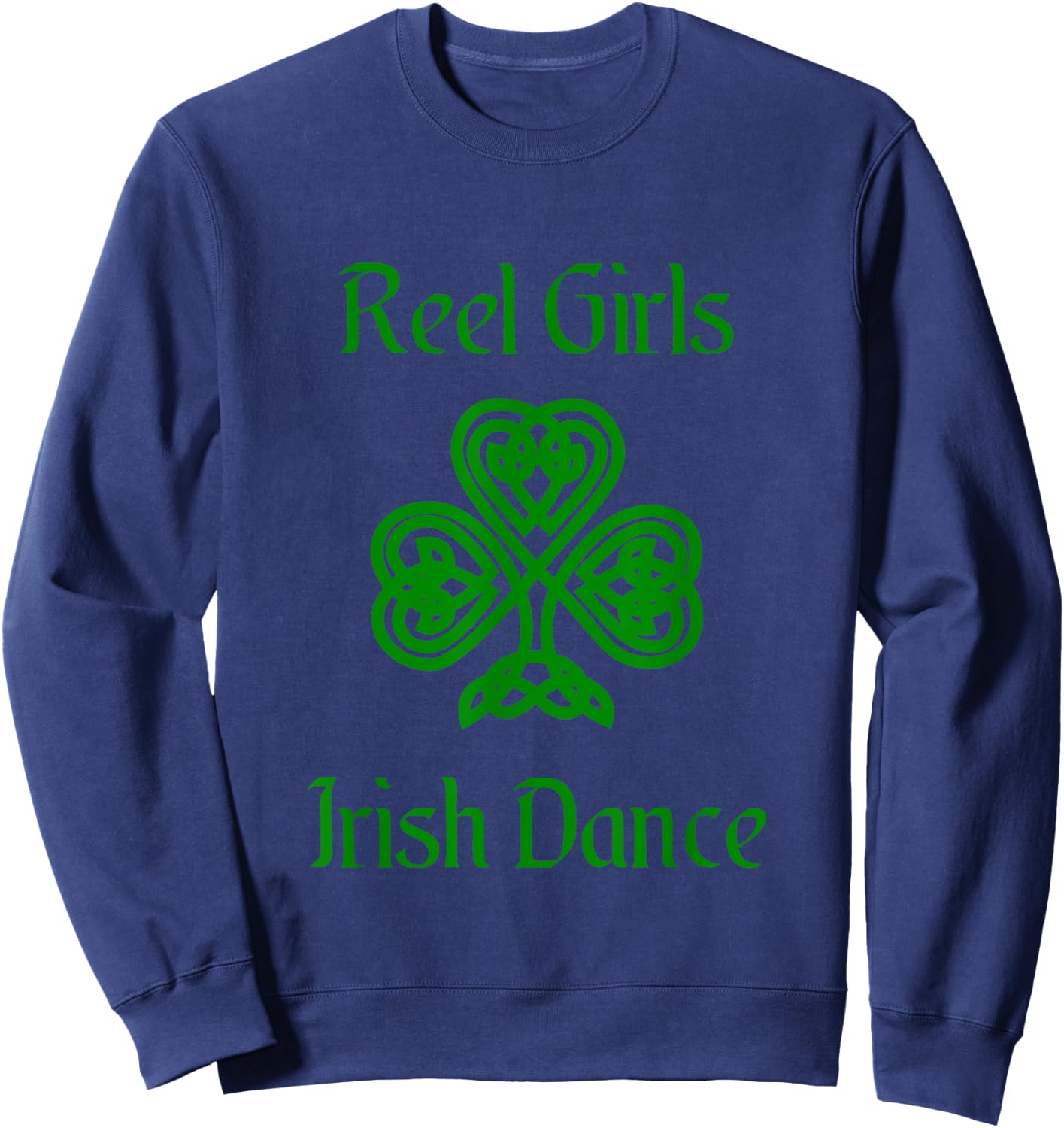 Irish Dance Shirt Reel Girls Irish Dance Sweatshirt - Sweatshirt | Navy