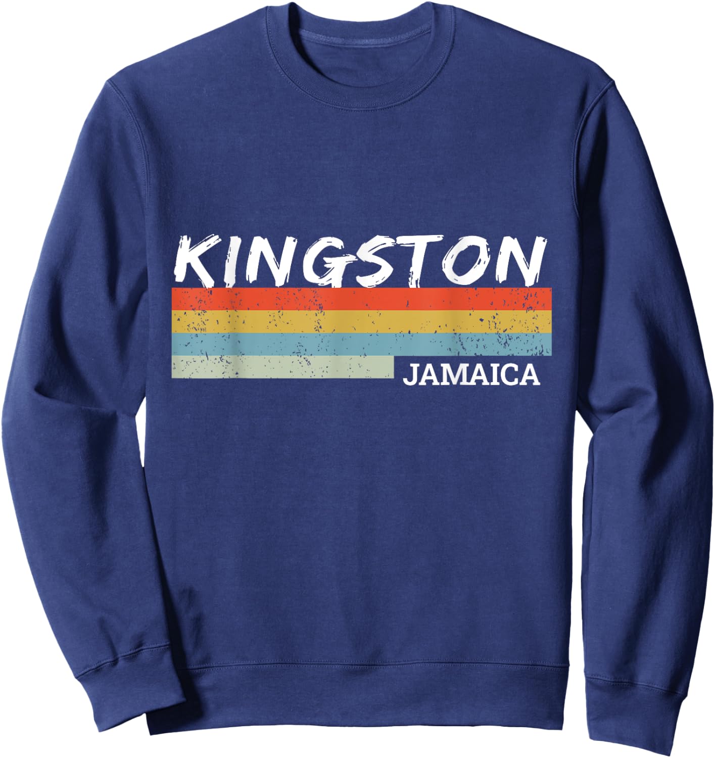 Kingston, Jamaica Sweatshirt - Sweatshirt | Navy