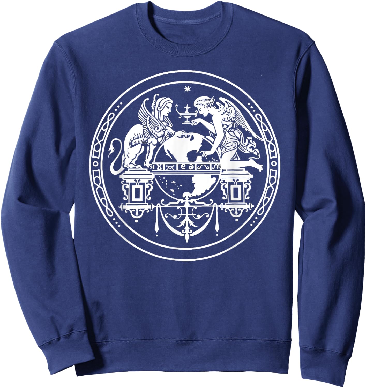 Pistis Sophia Gnosis Sweatshirt - Sweatshirt | Navy
