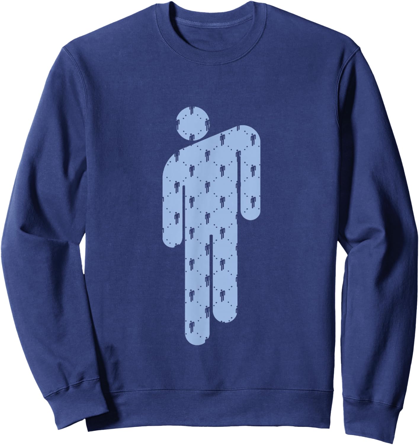 Billie Eilish Official Blohsh Blue Sweatshirt - Sweatshirt | Navy