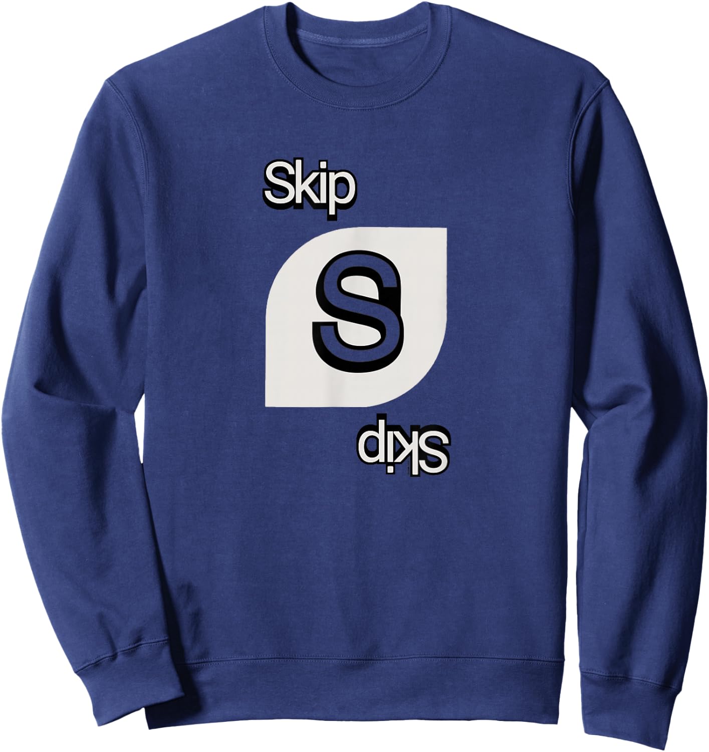 UNO - Skip Card Sweatshirt - Sweatshirt | Navy