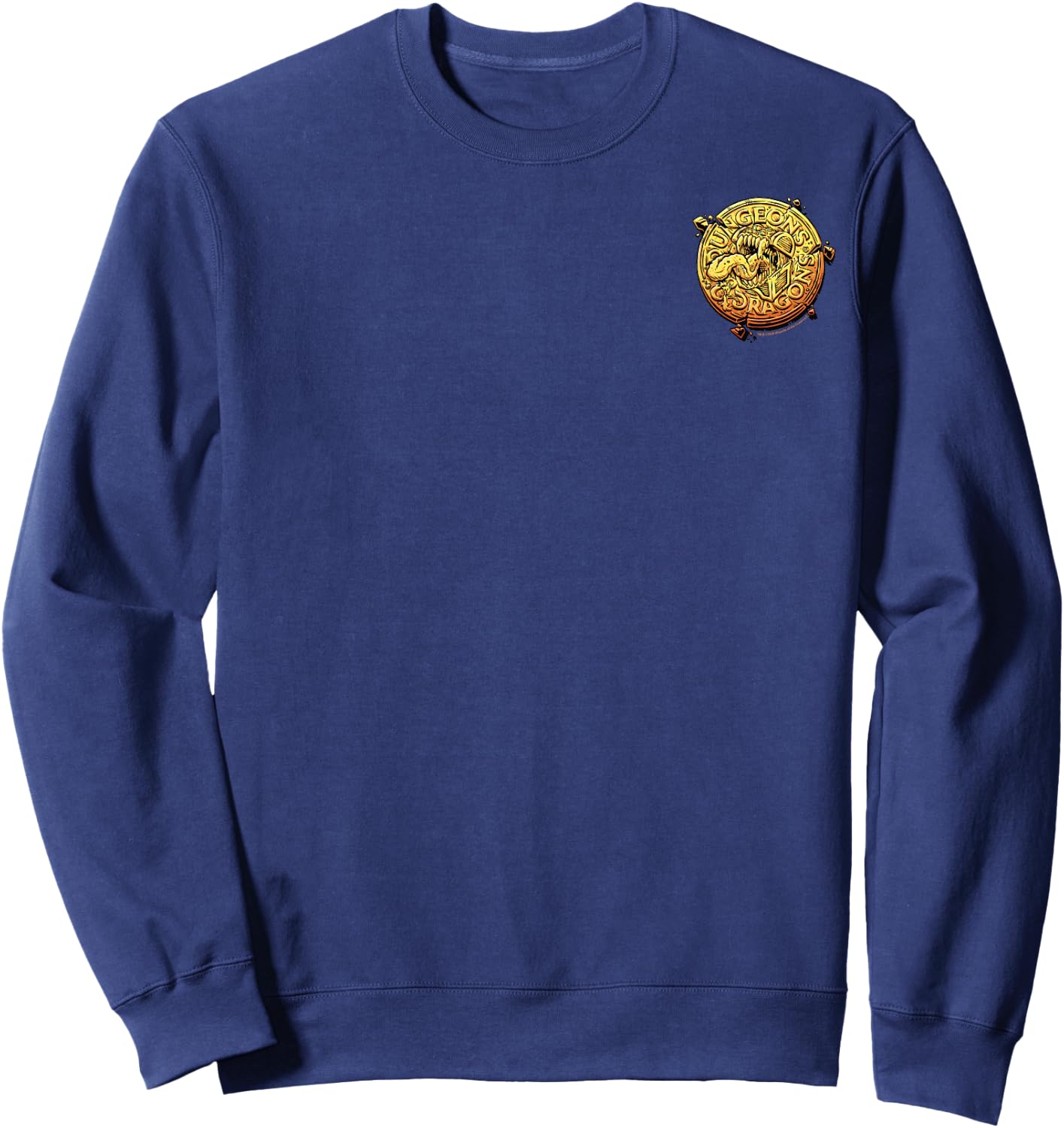 Dungeons & Dragons Gold Coin Mimic Pocket Sweatshirt - Sweatshirt | Navy
