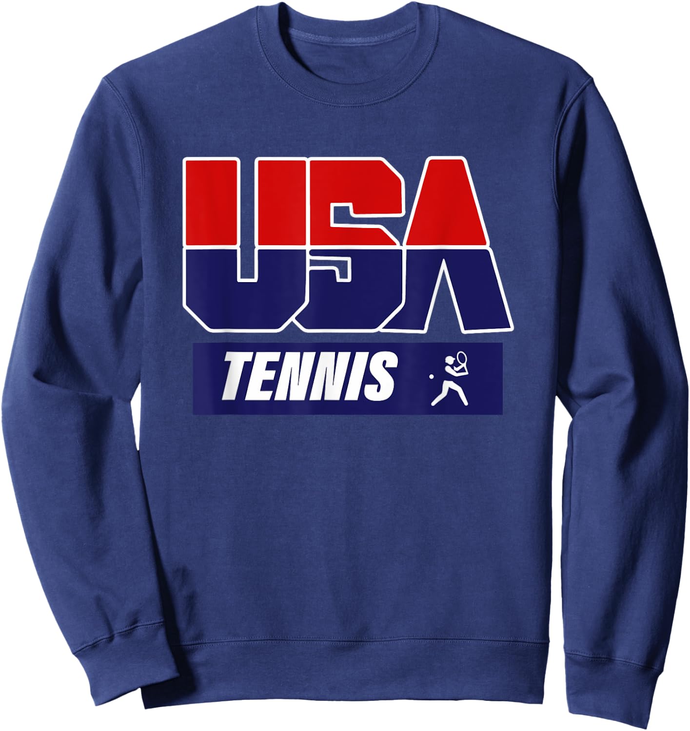 Tennis 2021 USA Team Sweatshirt - Sweatshirt | Navy