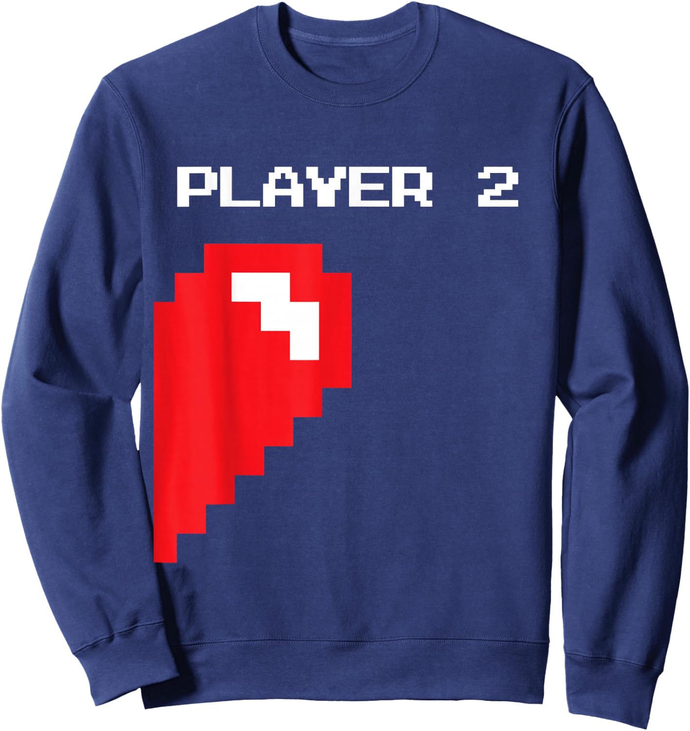 Matching Gamer Couple Valentine's Gift - Player 1 Player 2 Sweatshirt - Sweatshirt | Navy
