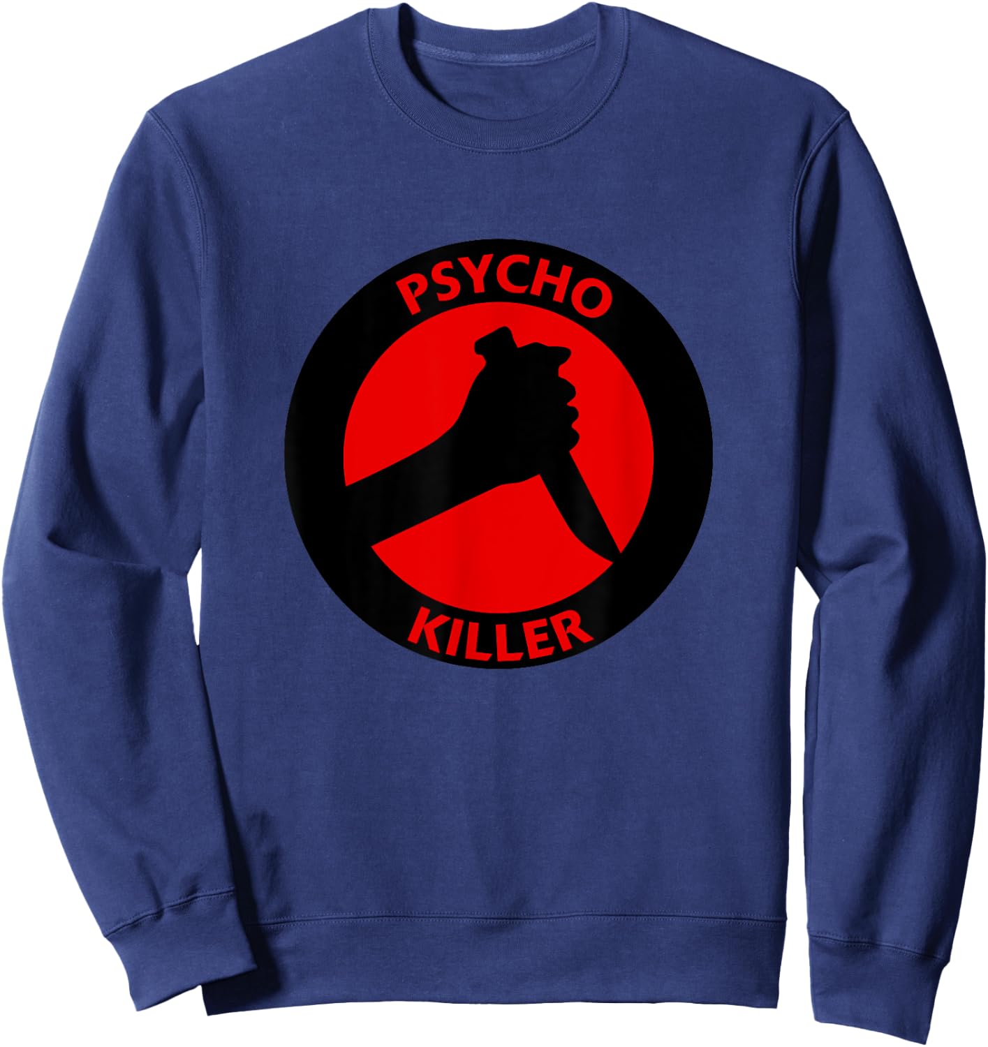Psycho Killer Logo Sweatshirt - Sweatshirt | Navy