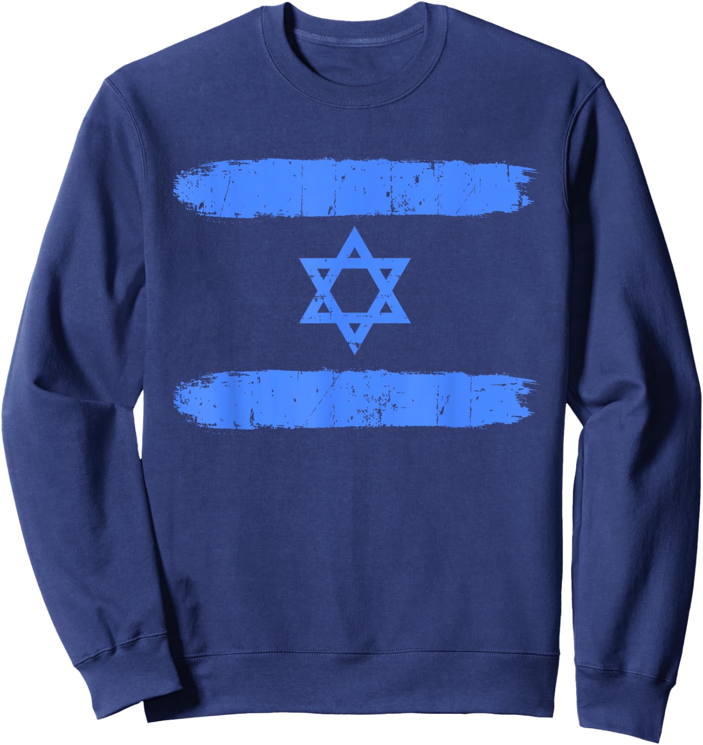 Israel flag Sweatshirt - Sweatshirt | Navy
