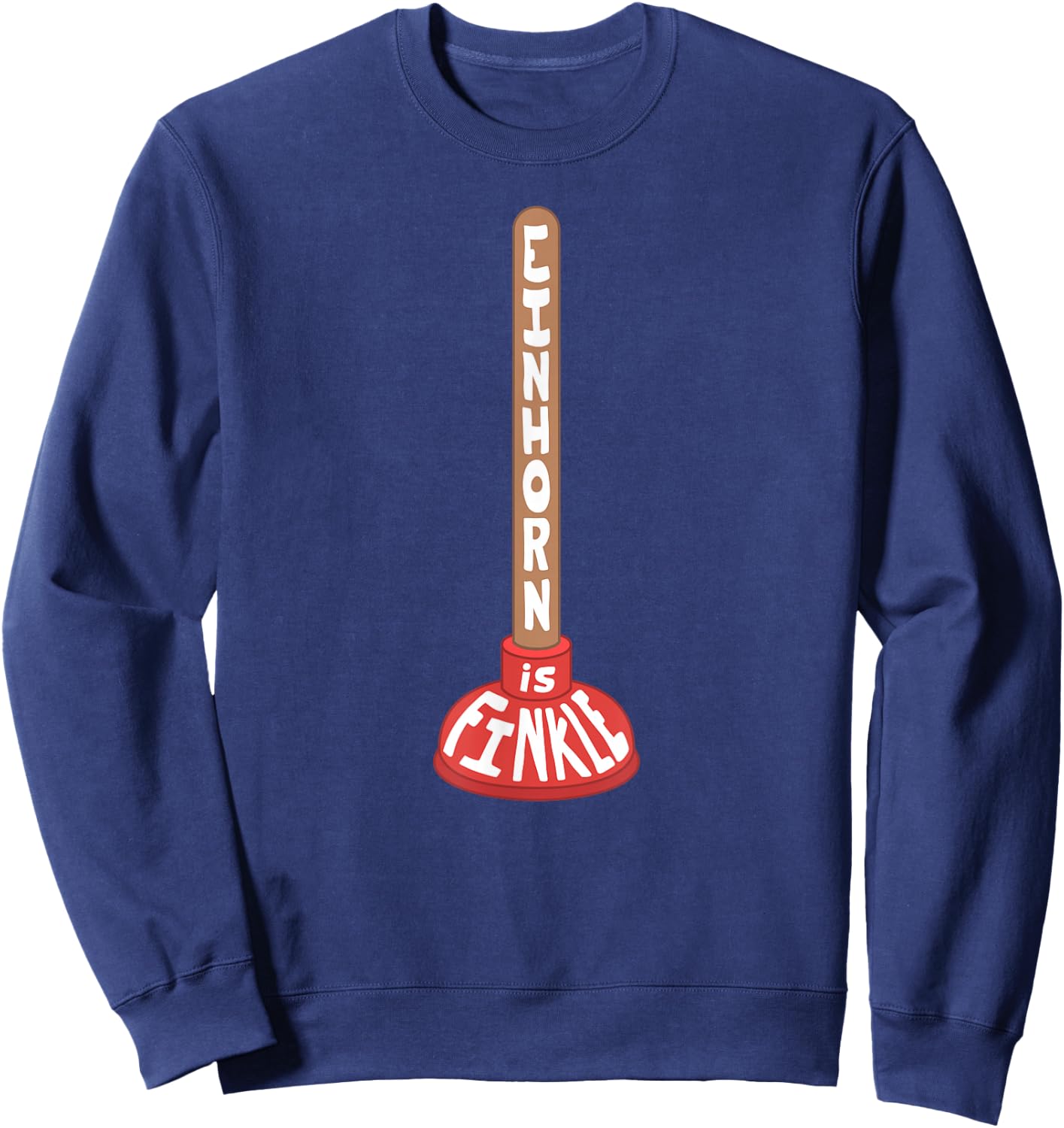 Einhorn is Finkle Ewww Sweatshirt - Sweatshirt | Navy