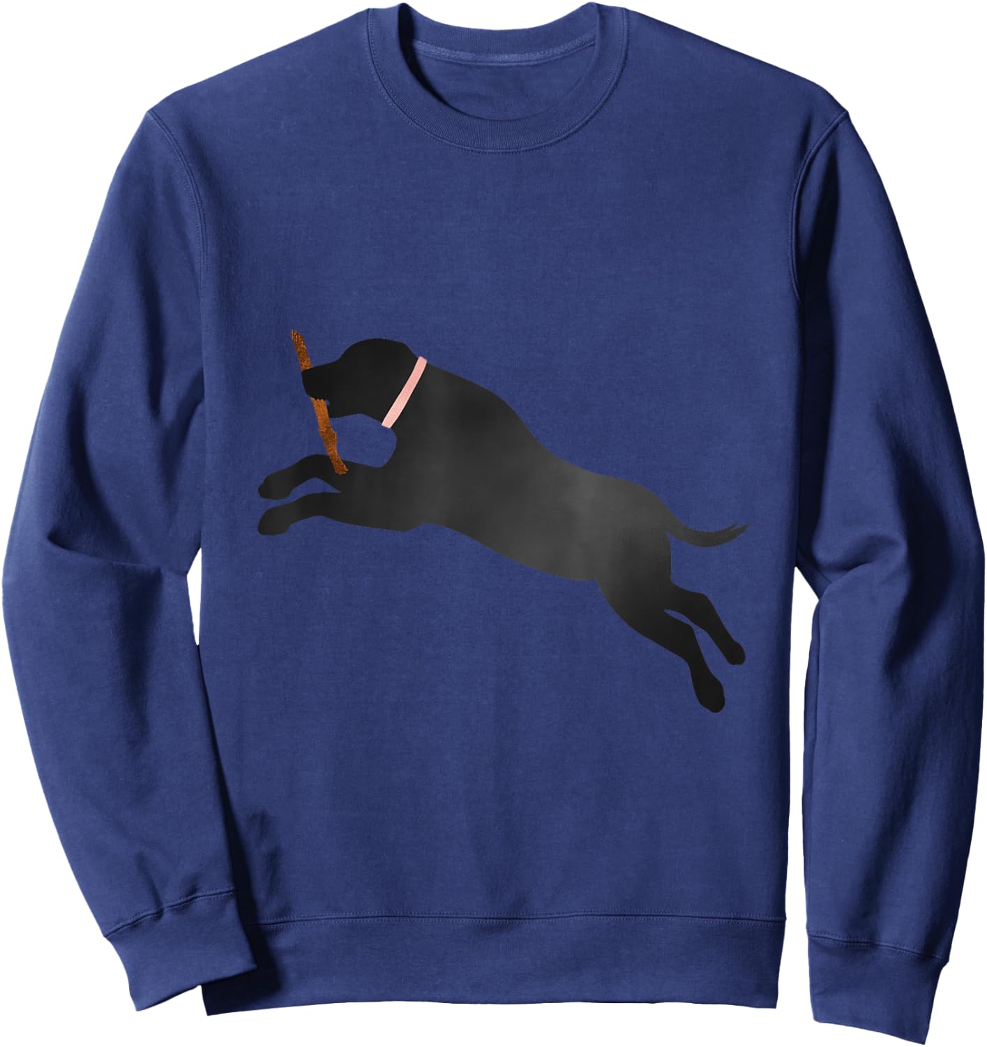 Labrador Retriever Black Lab Dog Lover Sweatshirt - Sweatshirt | Navy