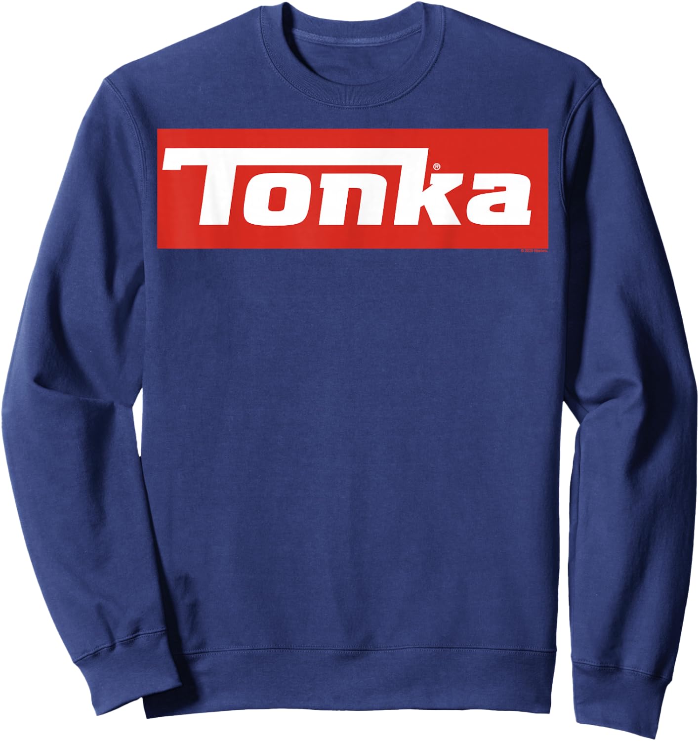 Tonka Simple Red Vintage Logo Sweatshirt - Sweatshirt | Navy
