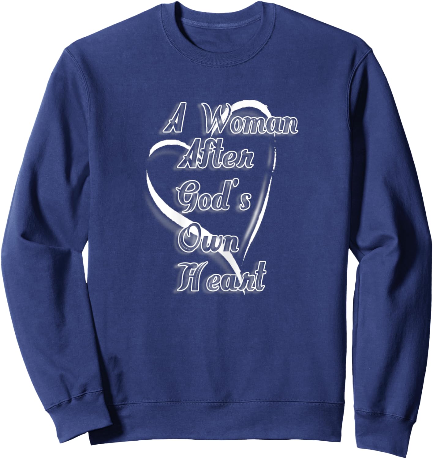 A Woman After God's Heart Sweatshirt - Sweatshirt | Navy