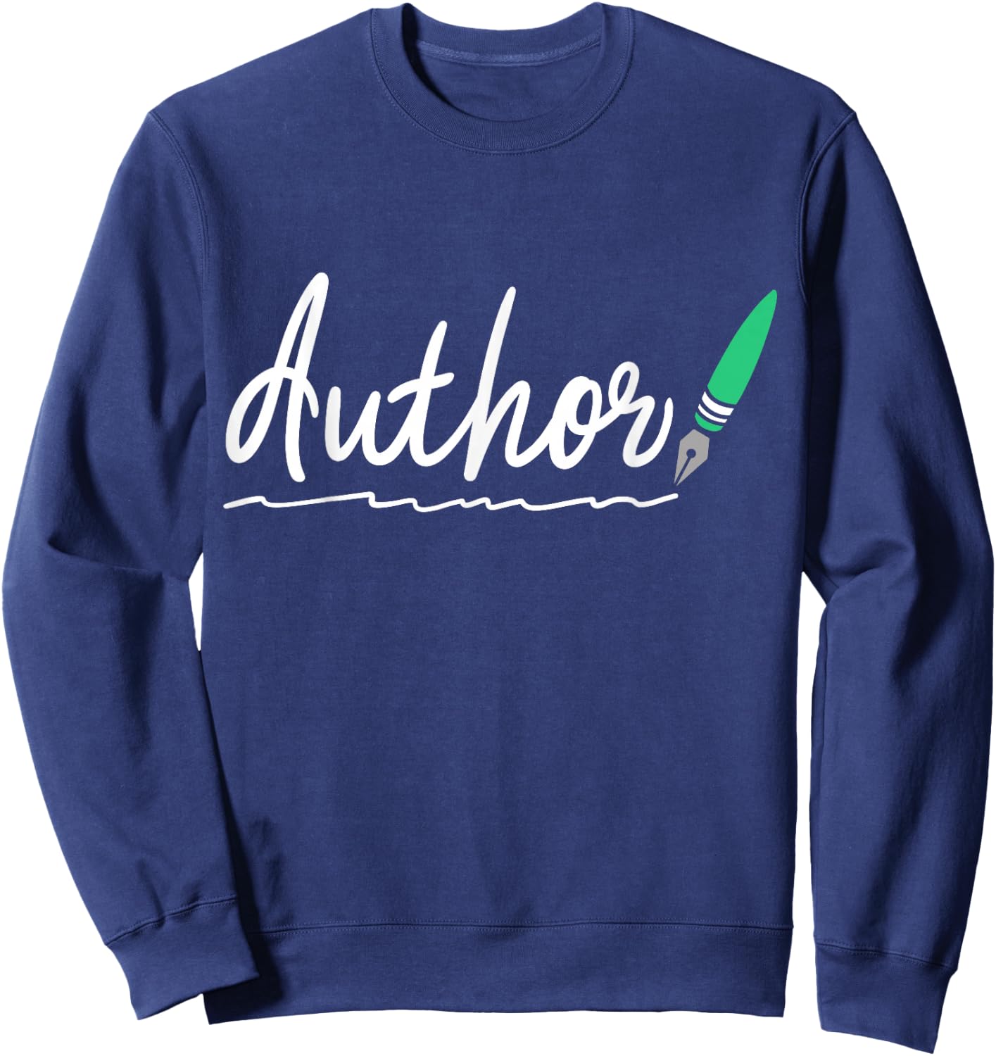 Author Blogger Blogging Journalist Writing Gift Sweatshirt - Sweatshirt | Navy
