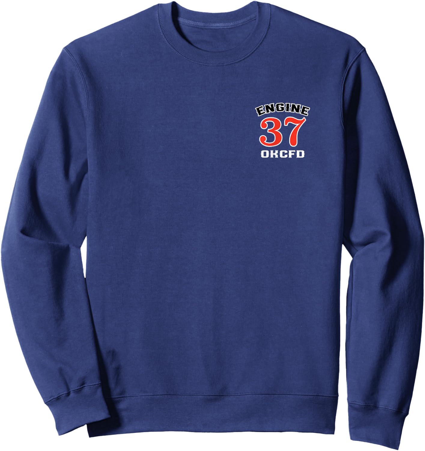 Oklahoma City Fire Dept Engine 37 Sweatshirt - Sweatshirt | Navy