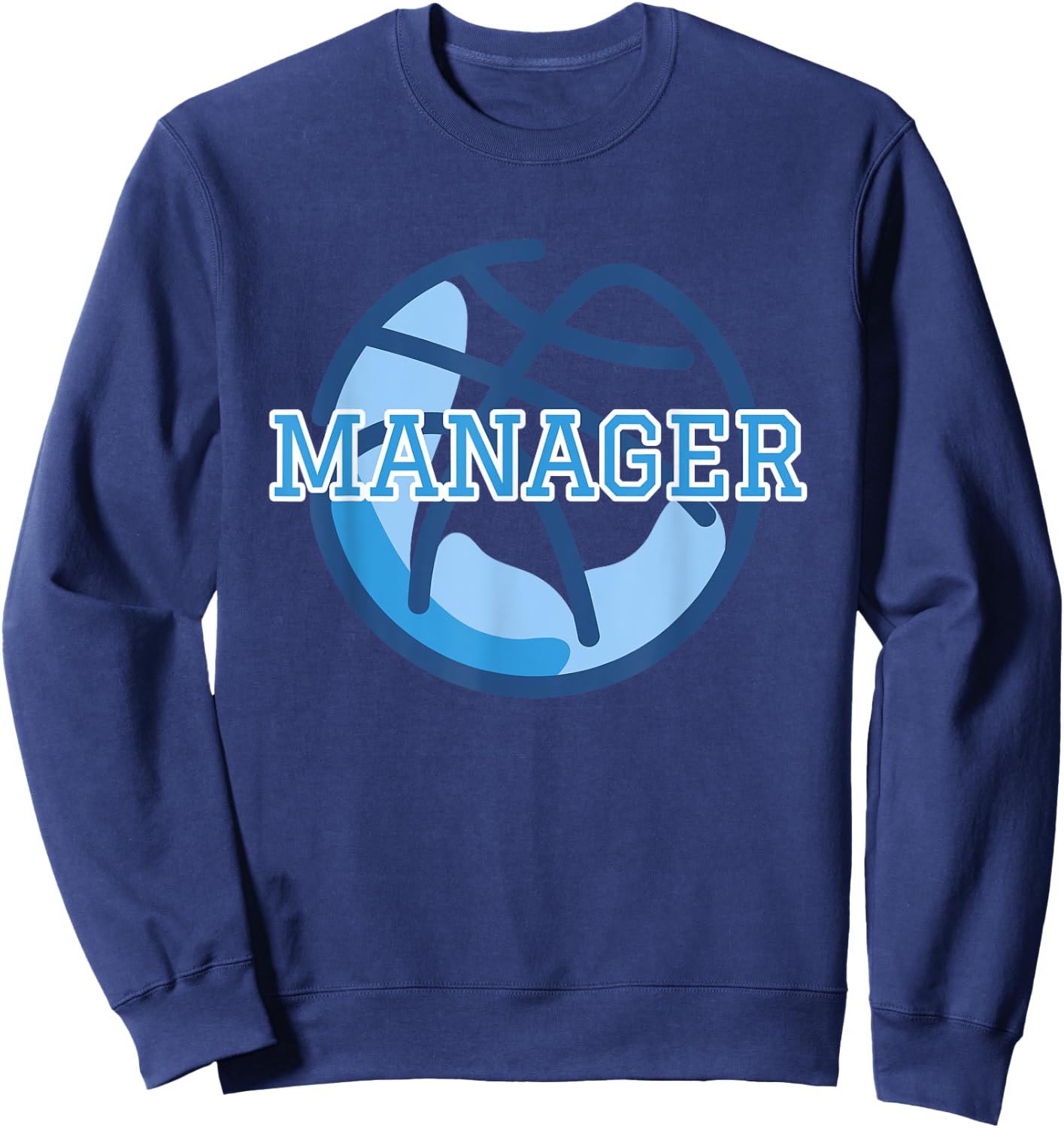 Basketball Team Manager Waterboy Hydration Specialist Sweatshirt - Sweatshirt | Navy