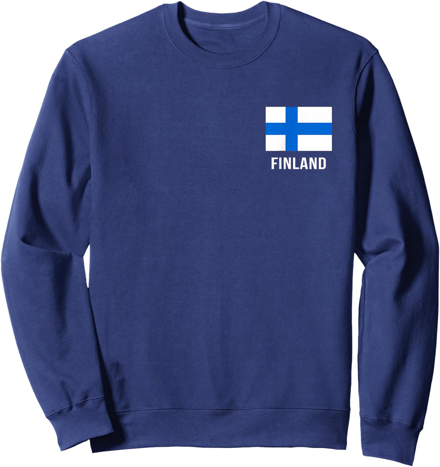 Finland Flag Shirt | Finnish Sweatshirt - Sweatshirt | Navy