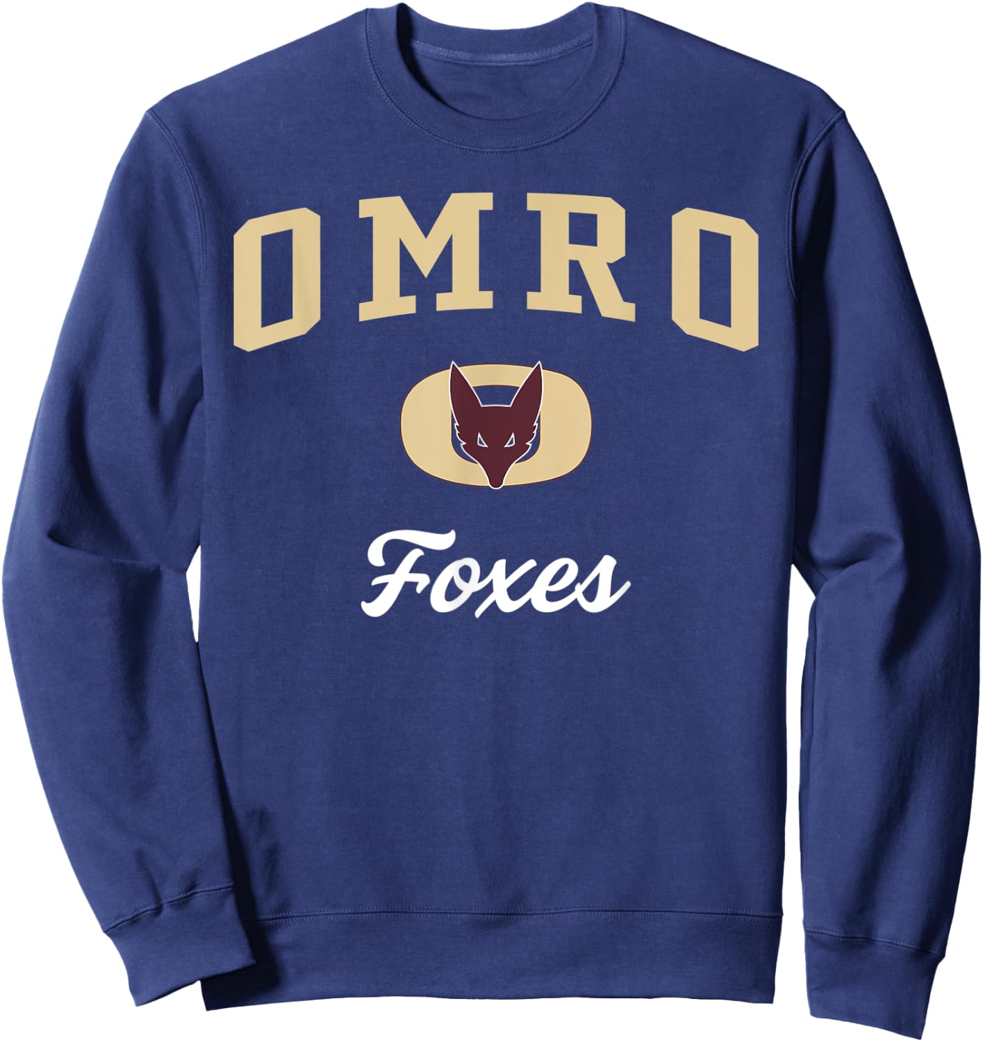 Omro High School Foxes Sweatshirt - Sweatshirt | Navy