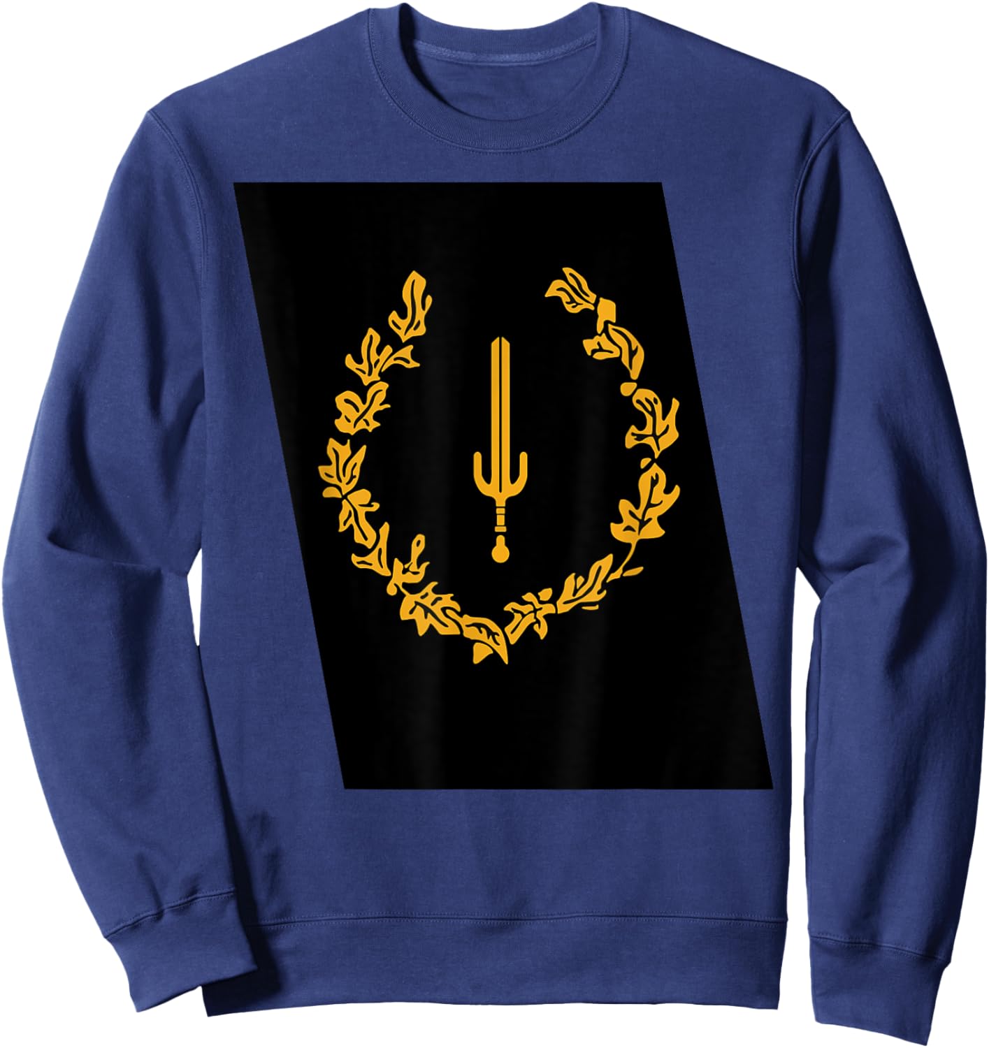 Black American Heritage Flag Sweatshirt - Sweatshirt | Navy