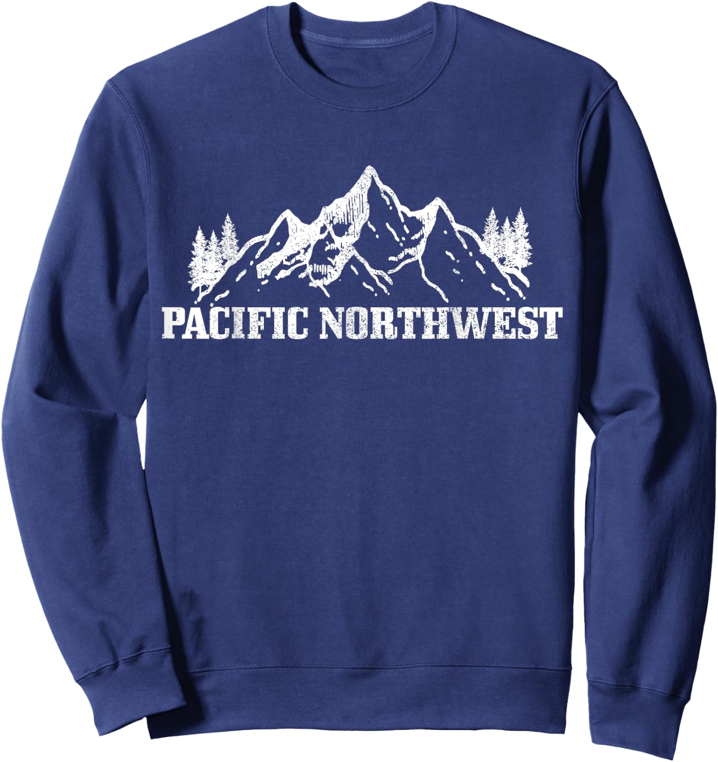 Pacific Northwest PNW Oregon Washington USA America Souvenir Sweatshirt - Sweatshirt | Navy