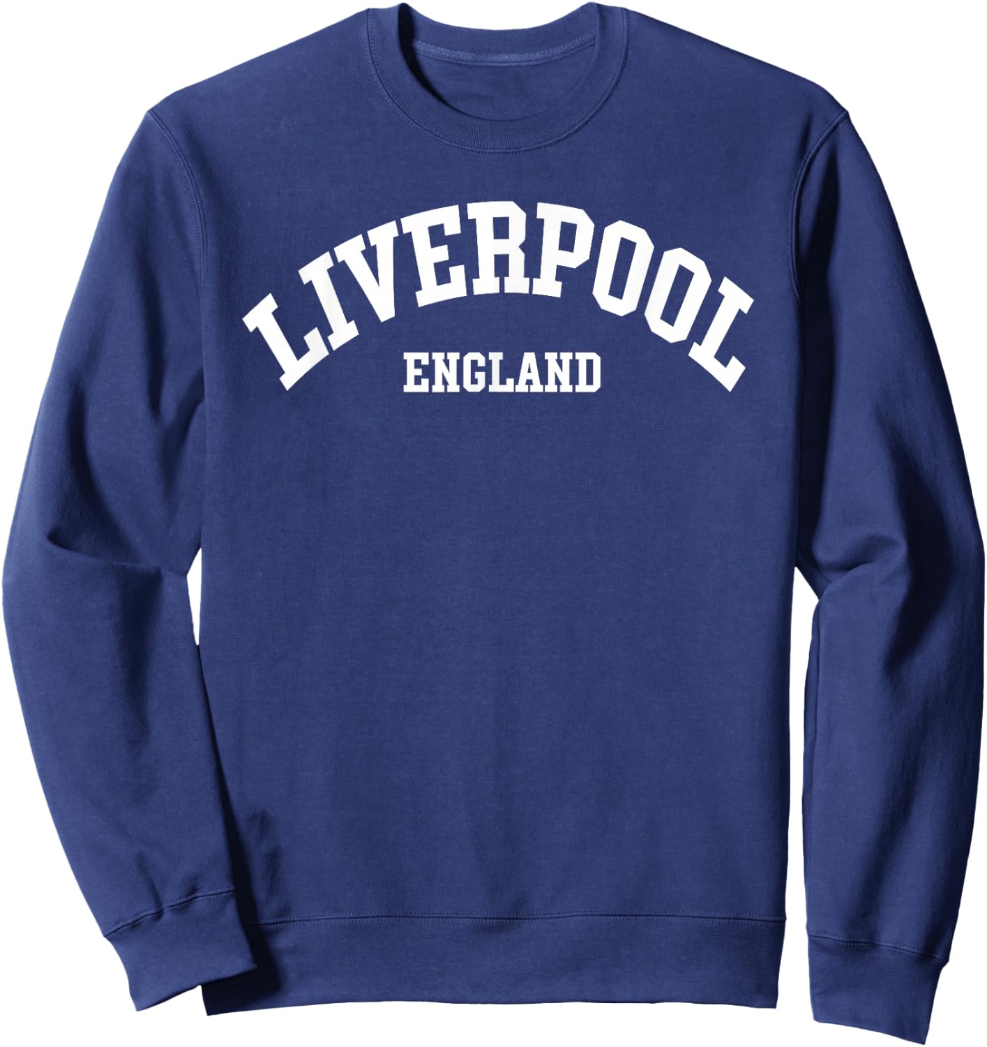 Liverpool England City Sweatshirt - Sweatshirt | Navy