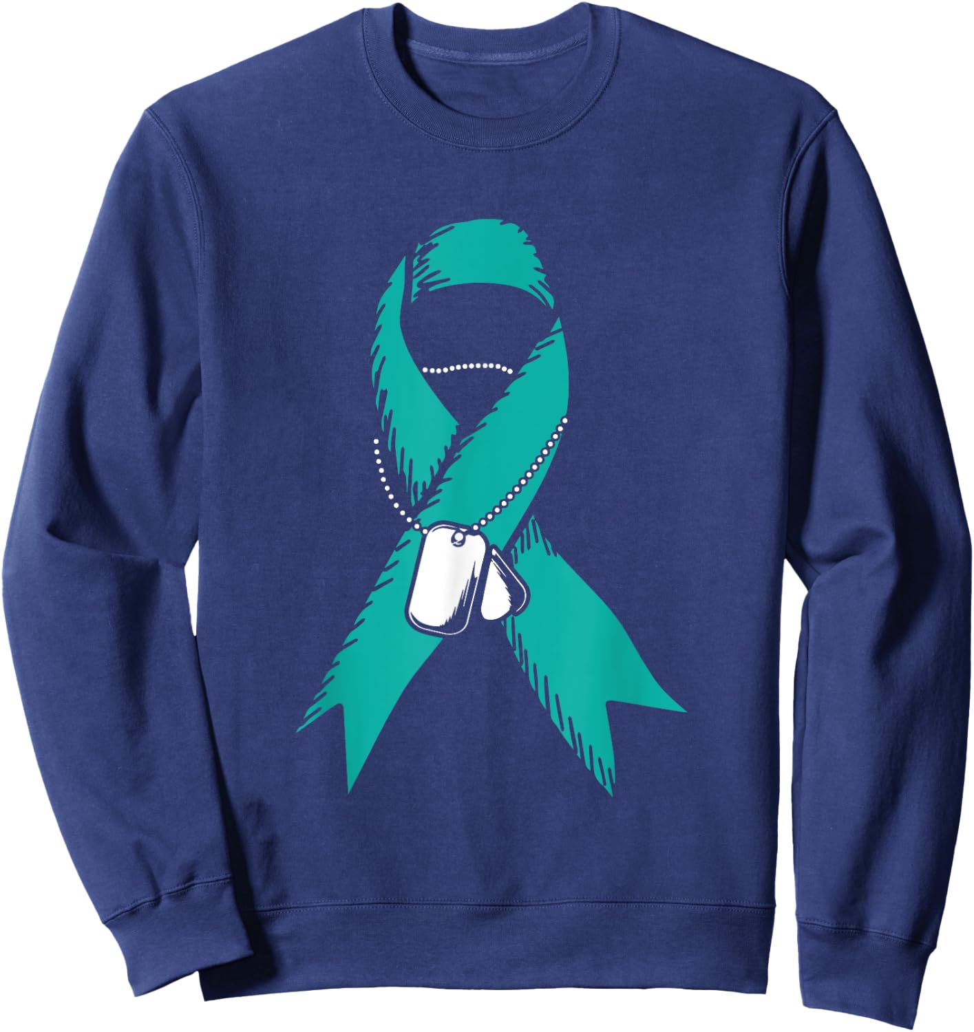 Veteran PTSD Awareness Suicide Prevention Military Gifts Sweatshirt - Sweatshirt | Navy
