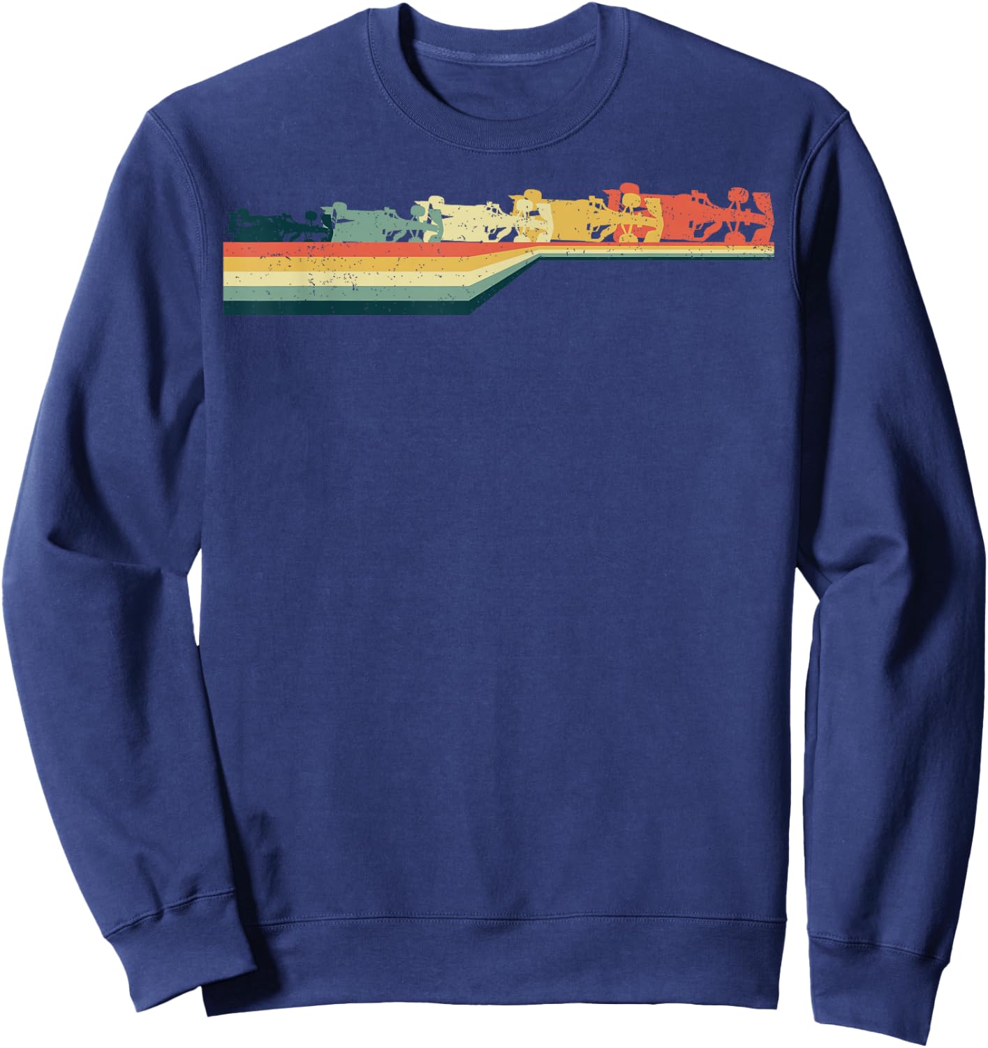 Formula Funny Gift Vintage Retro Sweatshirt - Sweatshirt | Navy