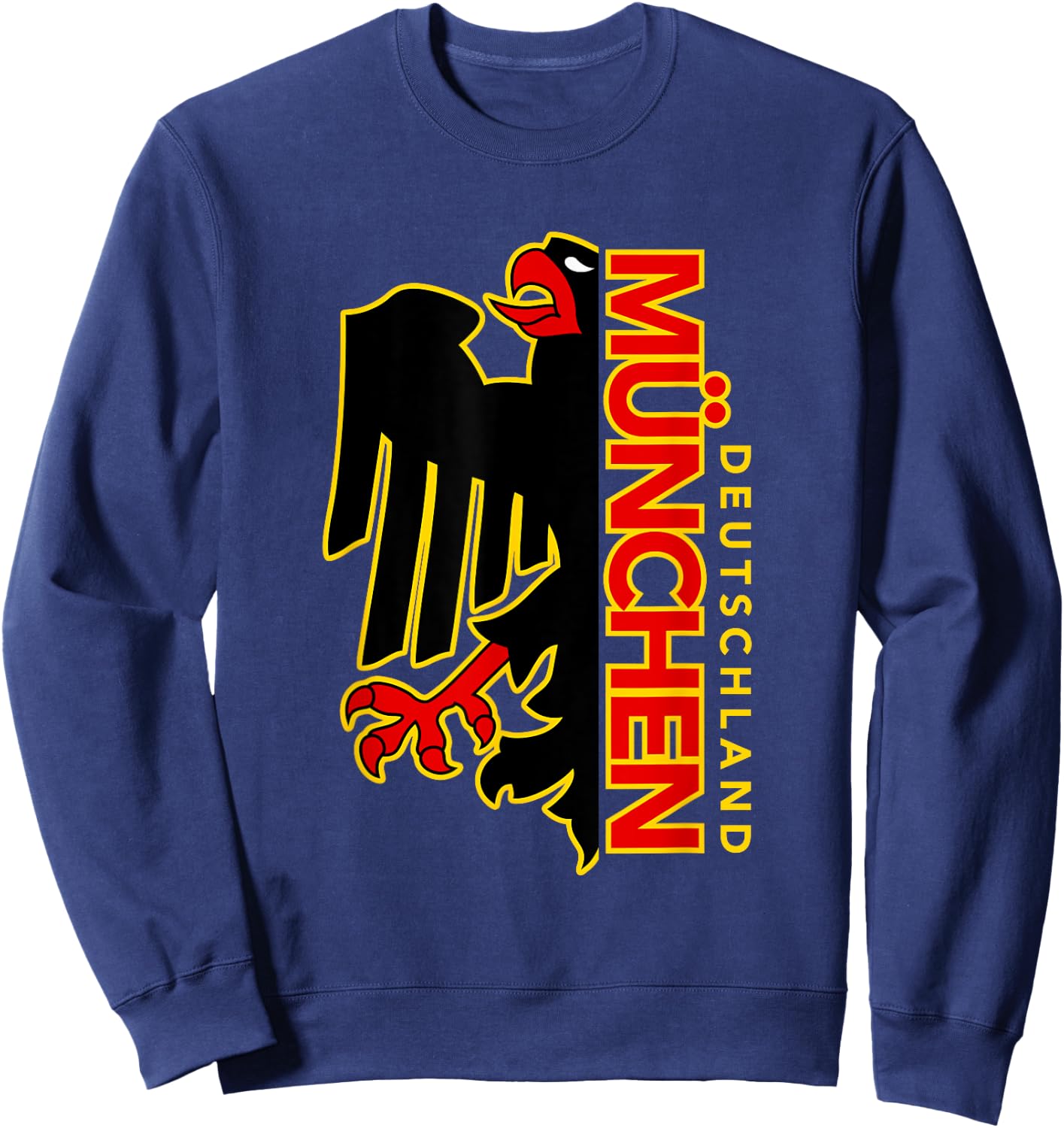 Munich Germany Eagle Sweatshirt - Sweatshirt | Navy