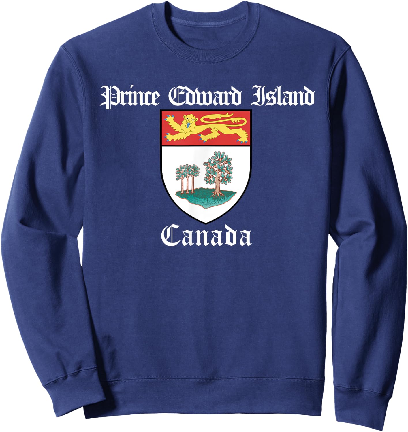 Coat of Arms - Prince Edward Island Sweatshirt - Sweatshirt | Navy
