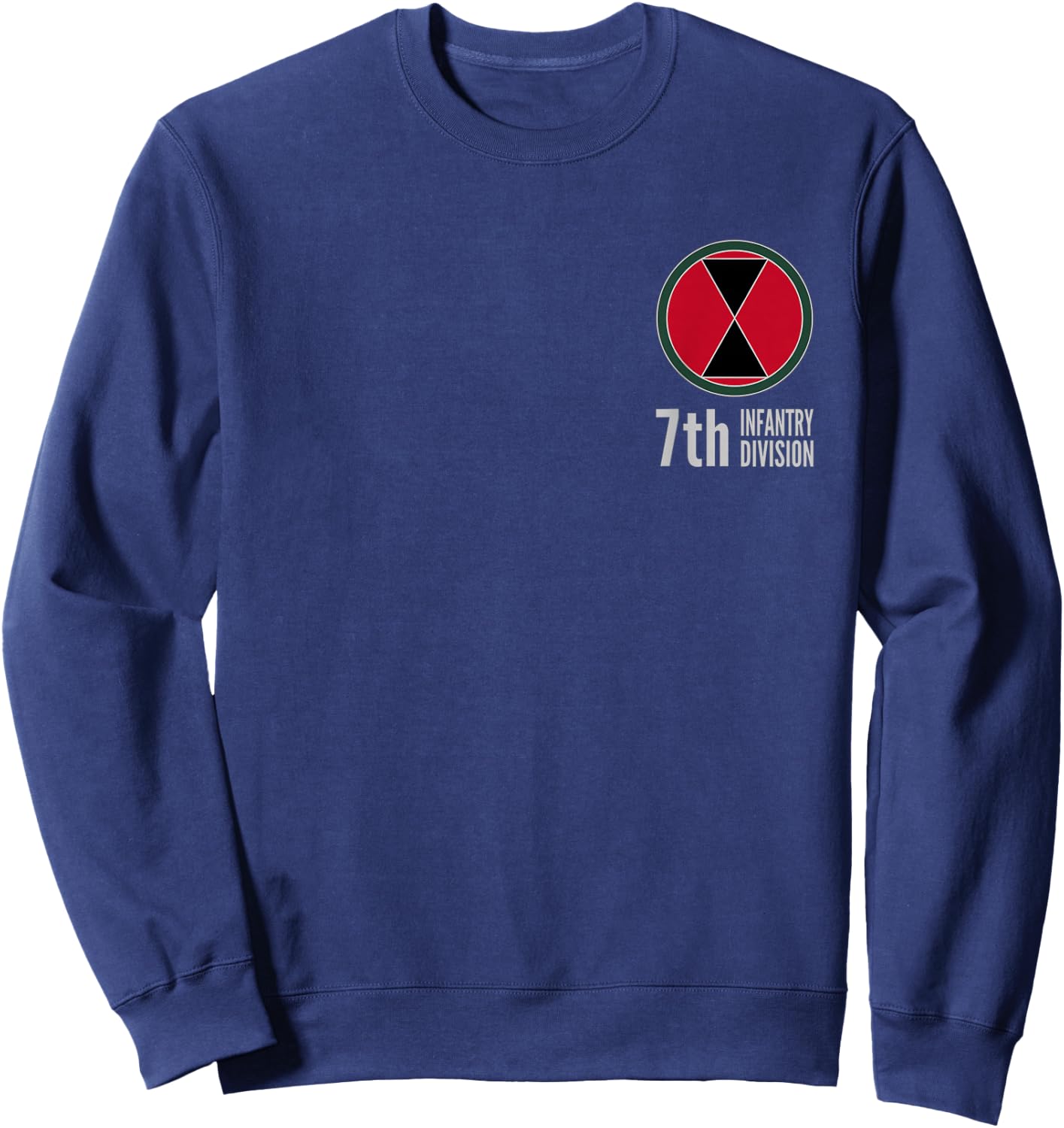 7th Infantry Division United States Army Lewis-mcchord Sweatshirt - Sweatshirt | Navy